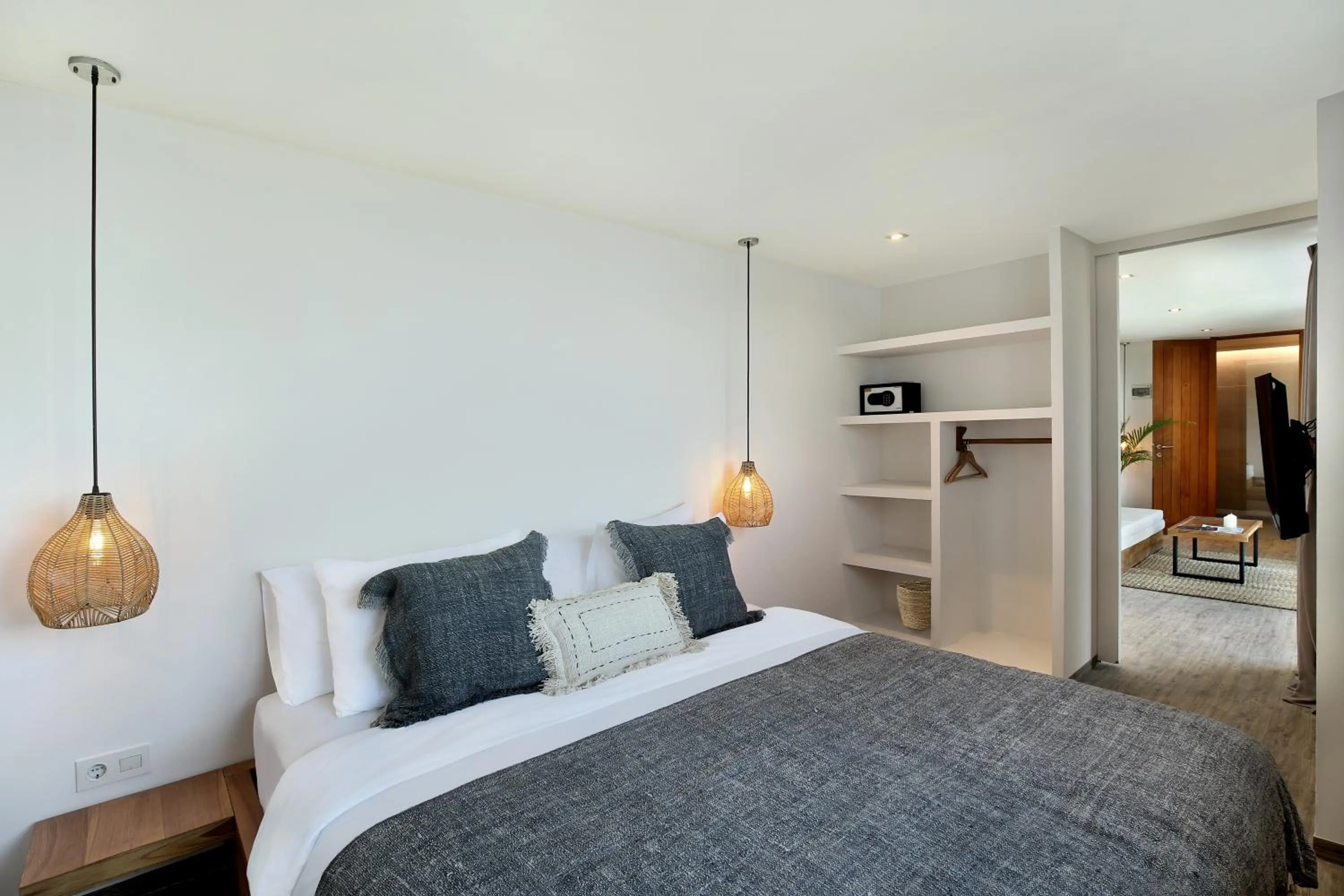 Bed in Telescope Villas Lombok