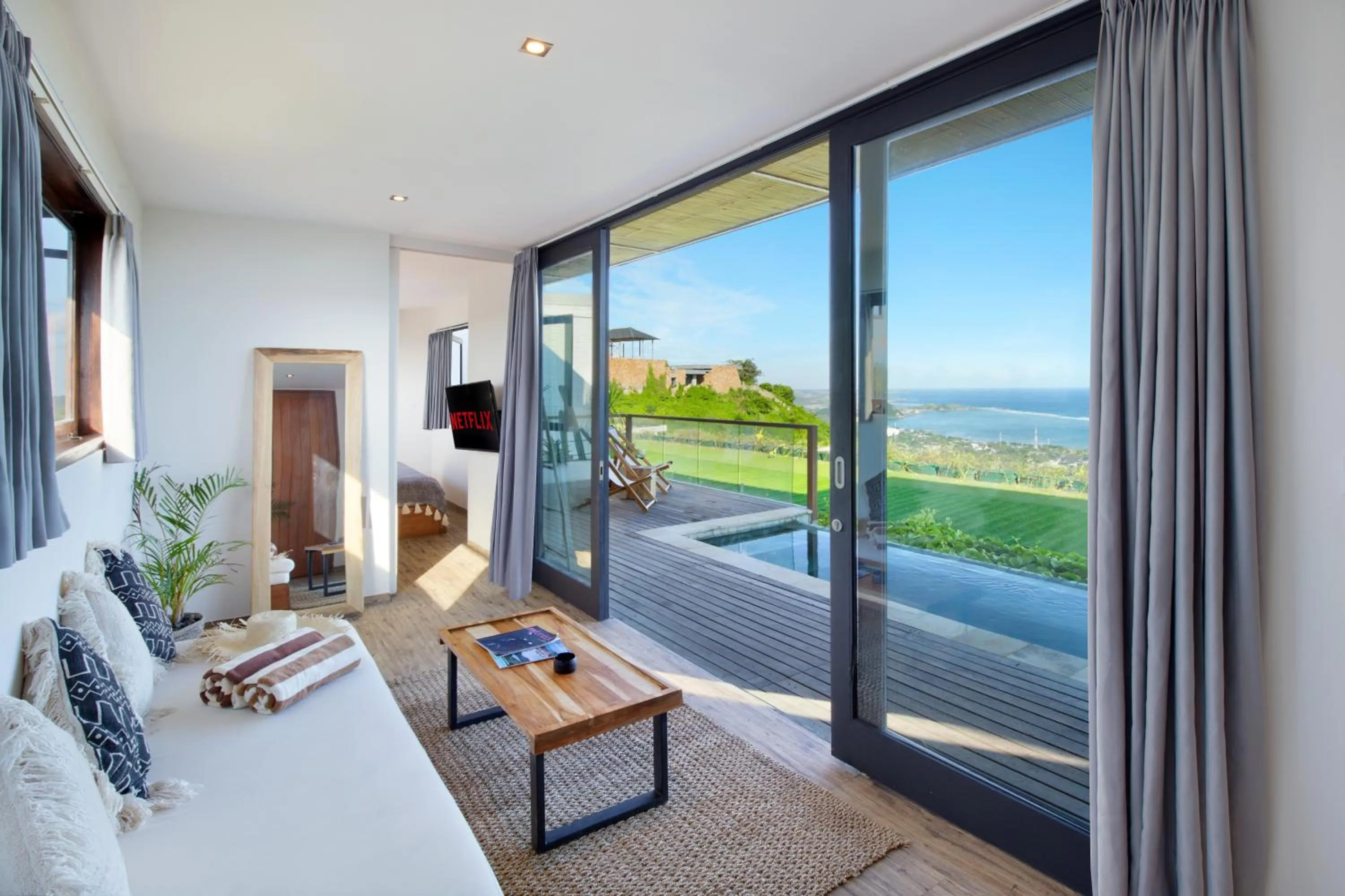 Sea view in Telescope Villas Lombok