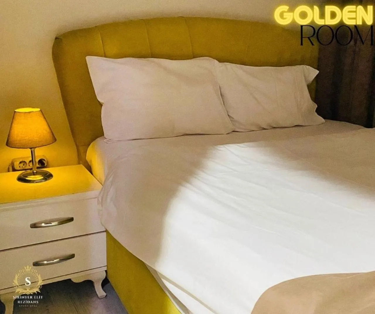 Bed in Şirinyer Elit Residance Apart Hotel