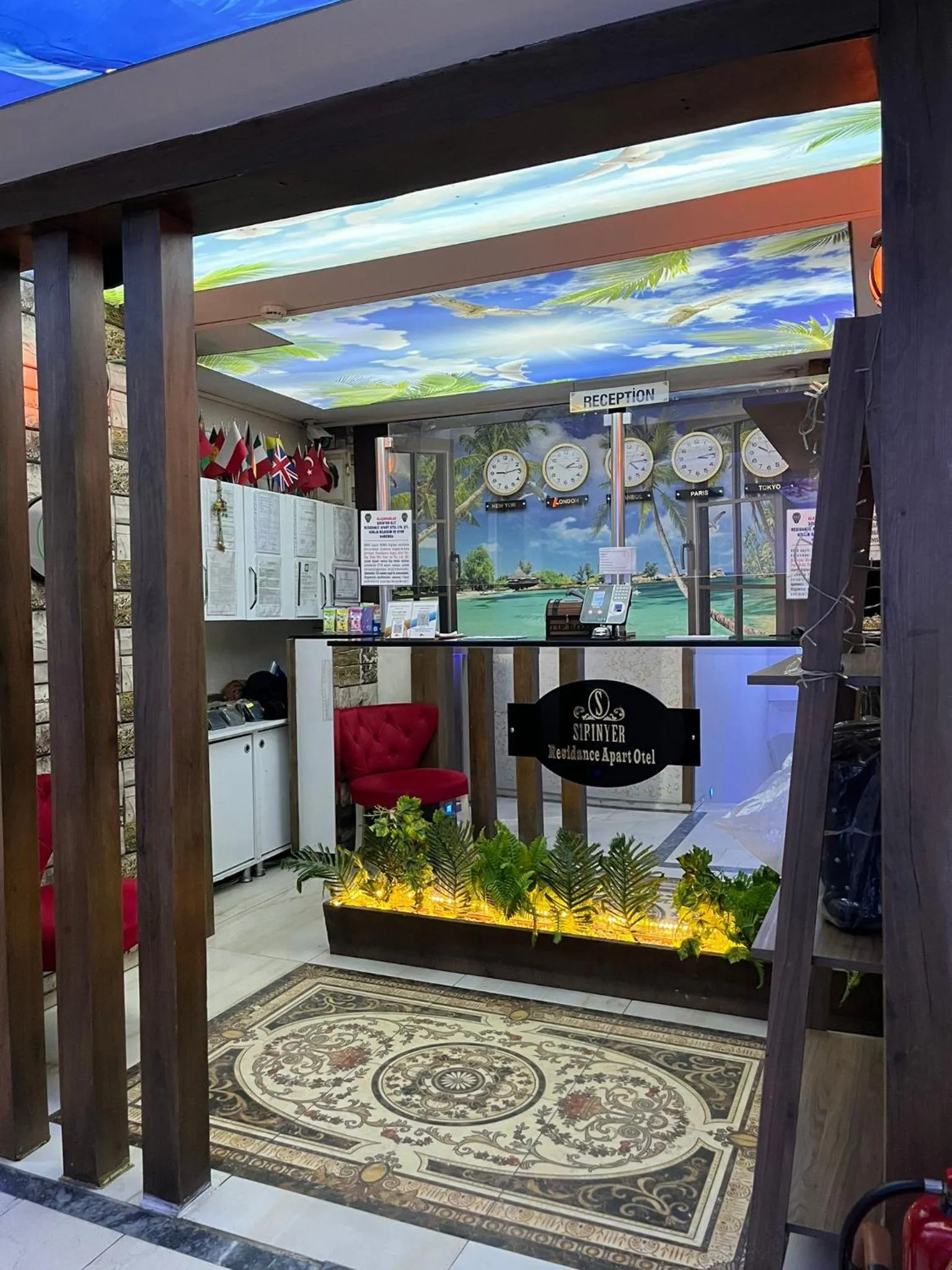 Property building in Şirinyer Elit Residance Apart Hotel