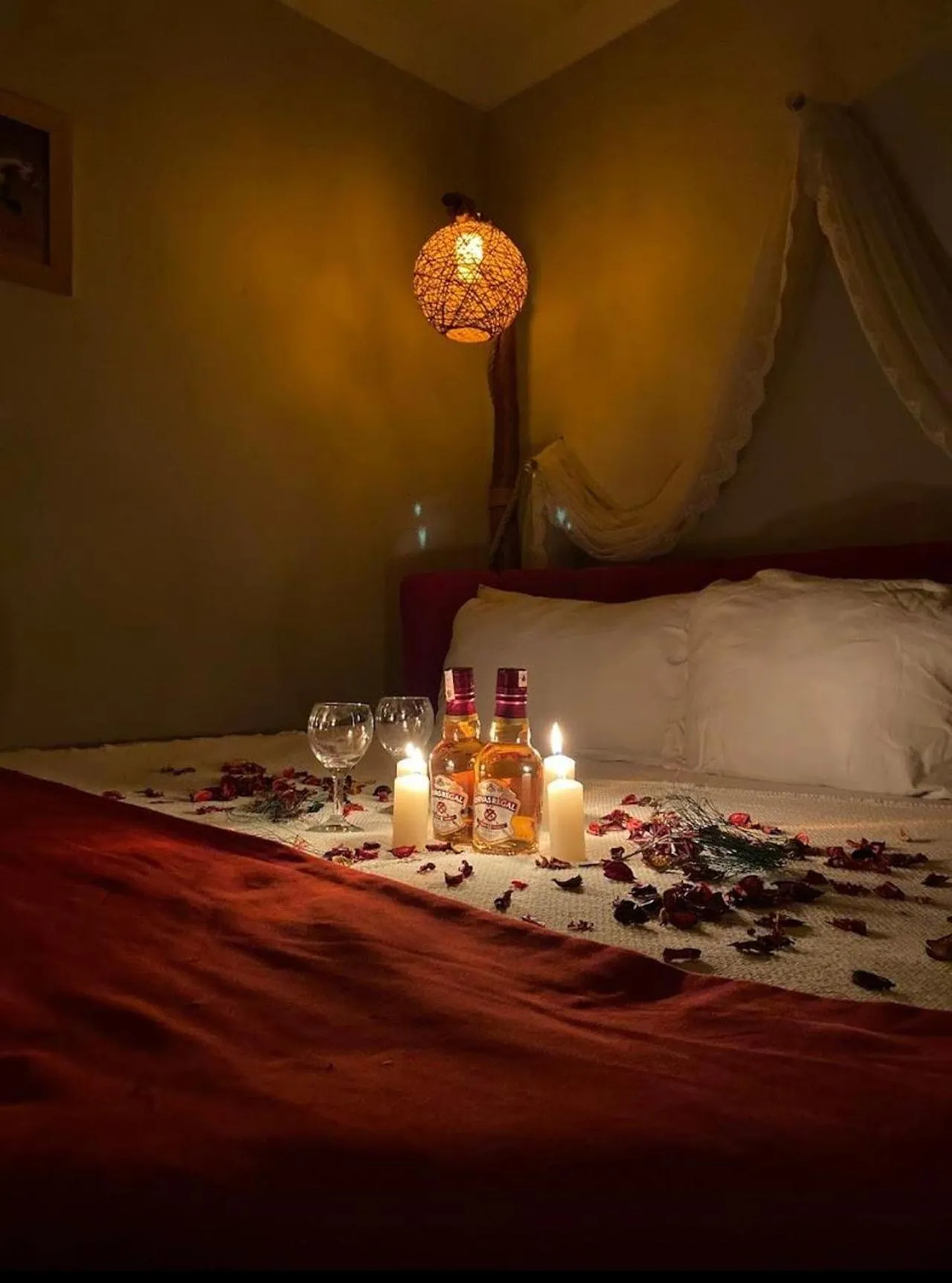 Bed in Şirinyer Elit Residance Apart Hotel