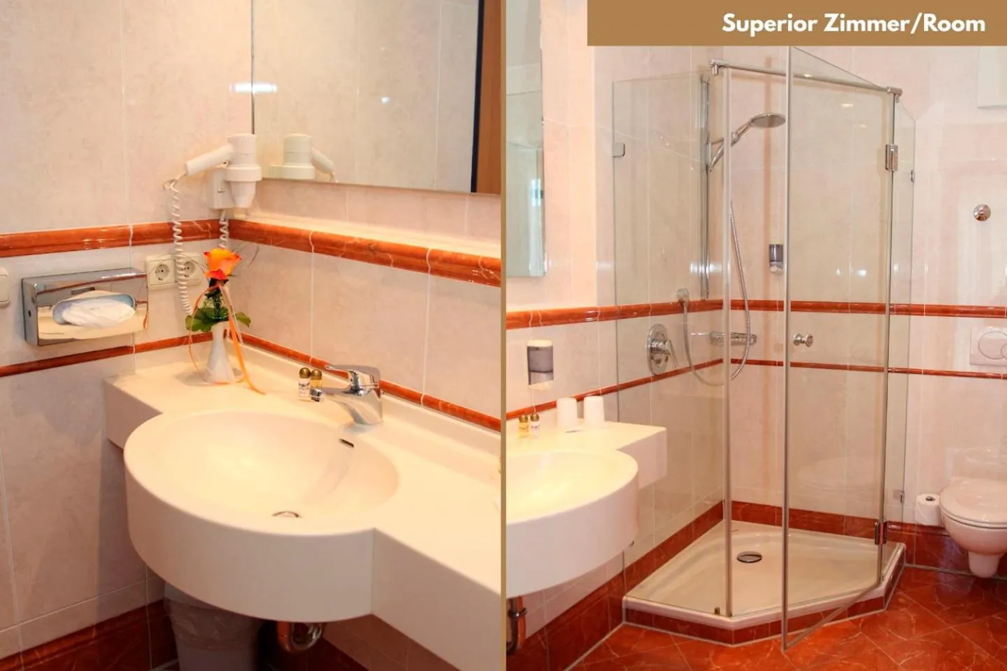 Bathroom in Hotel Zur Post