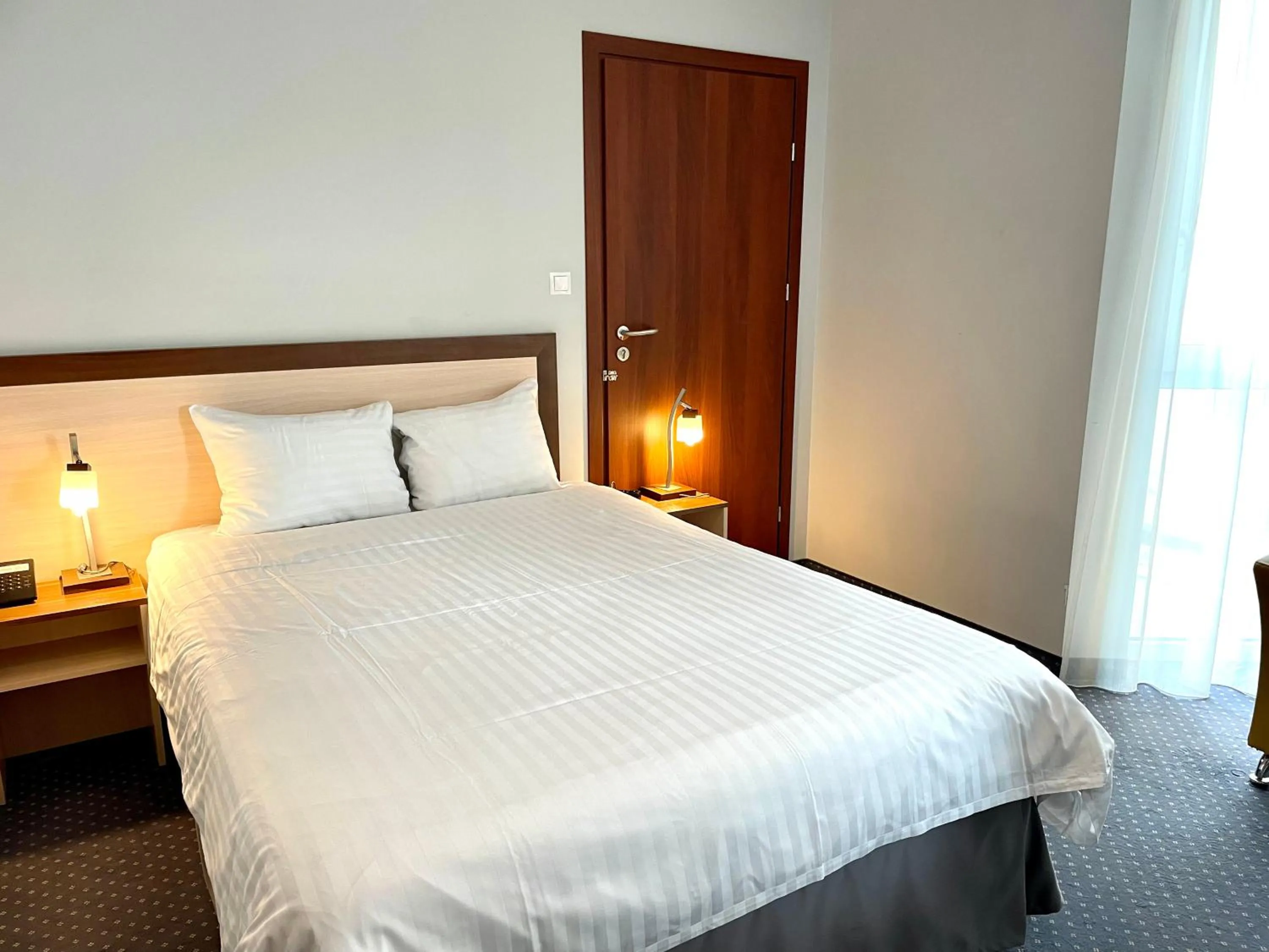 Bed in Poleczki Residence Apartments