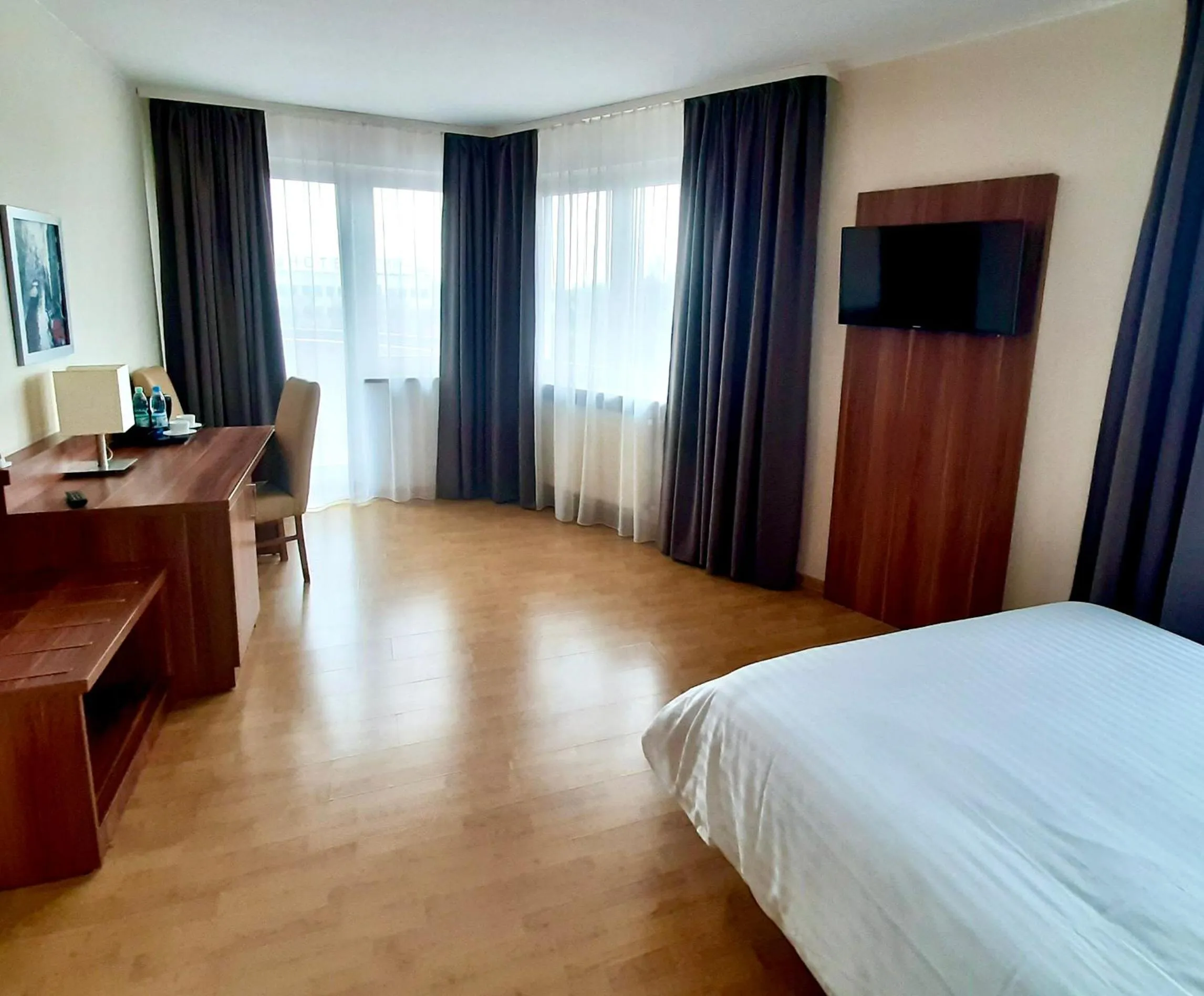 TV and multimedia, Bed in Poleczki Residence Apartments