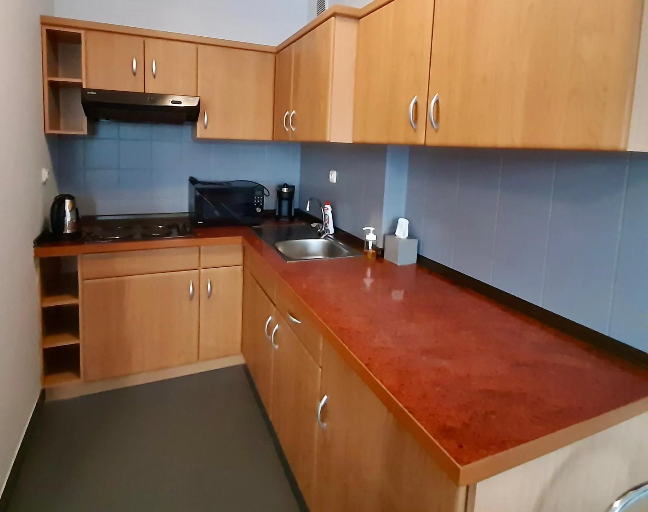 Kitchen or kitchenette in Poleczki Residence Apartments