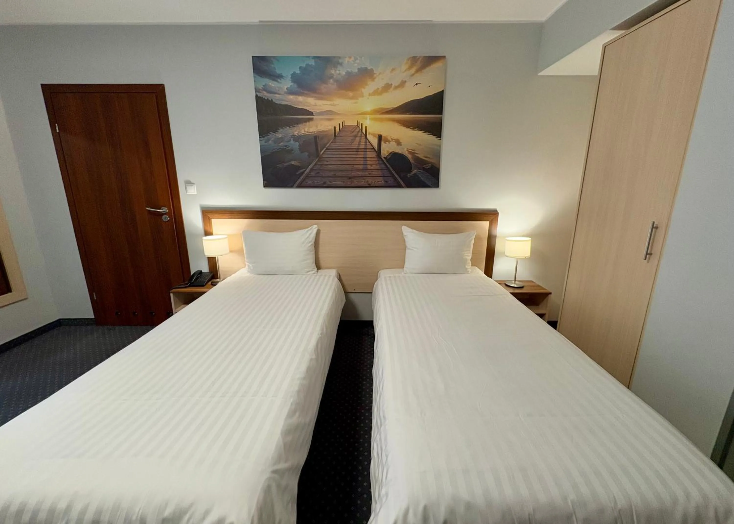 Bed in Poleczki Residence Apartments