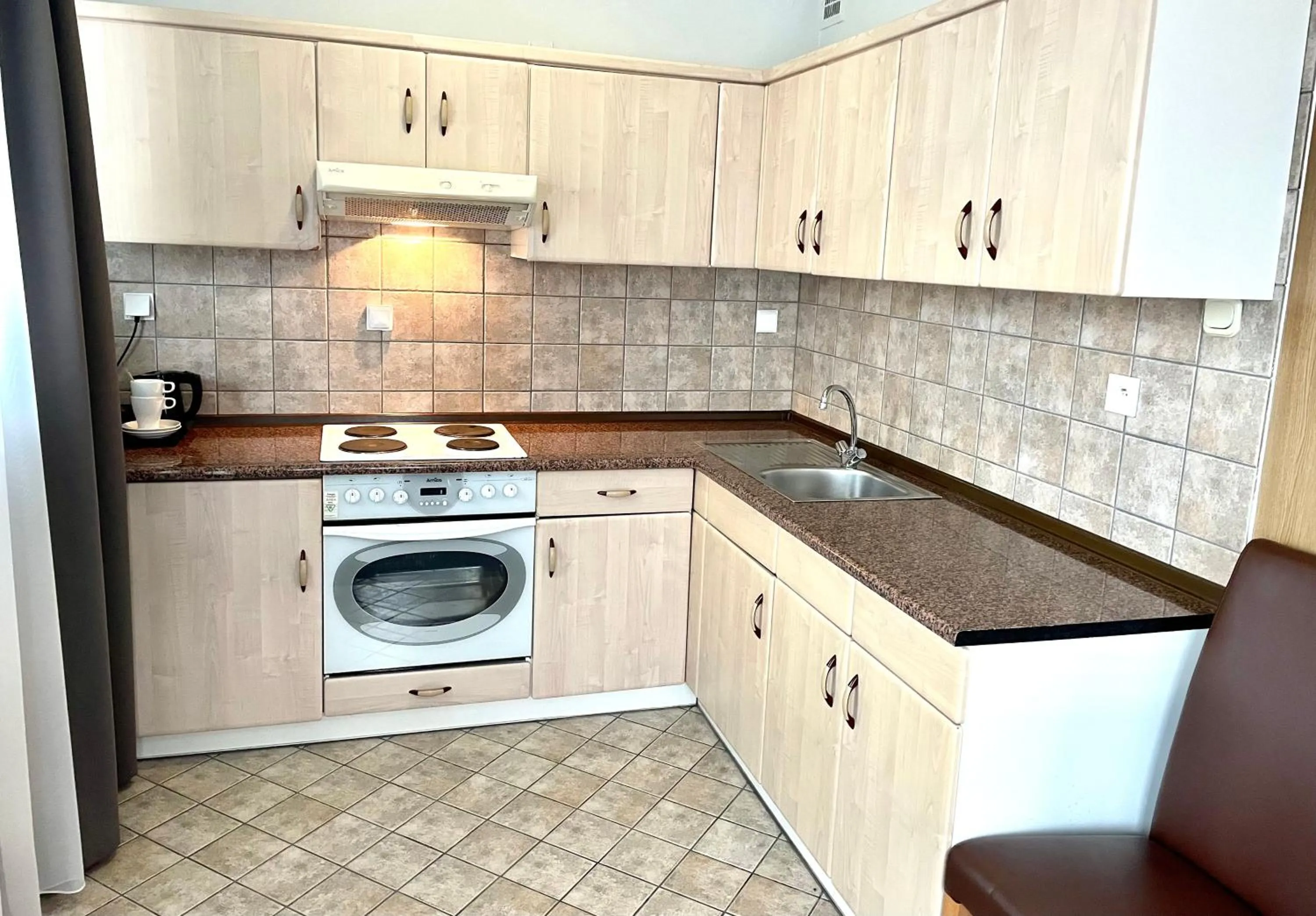 Kitchen or kitchenette in Poleczki Residence Apartments