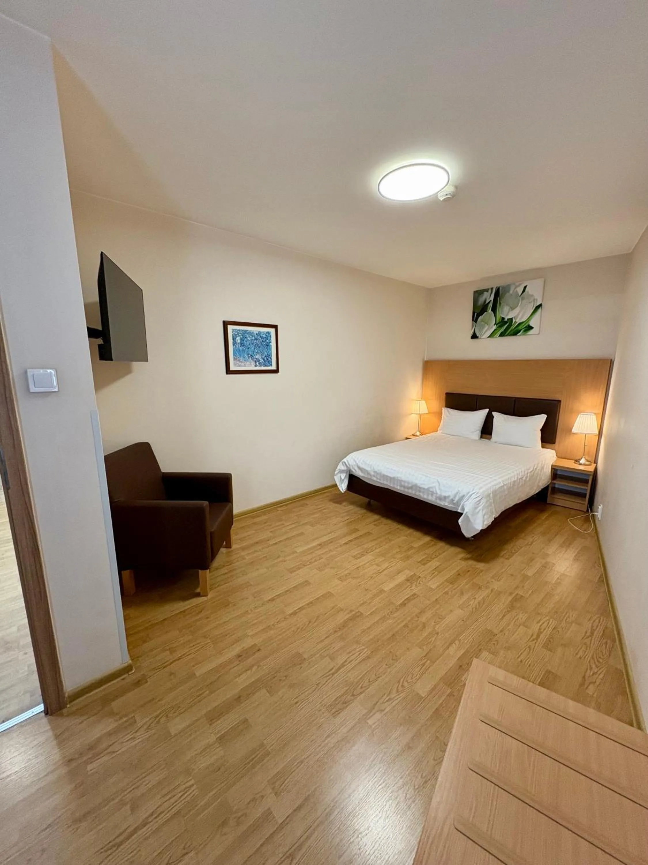 Bed in Poleczki Residence Apartments