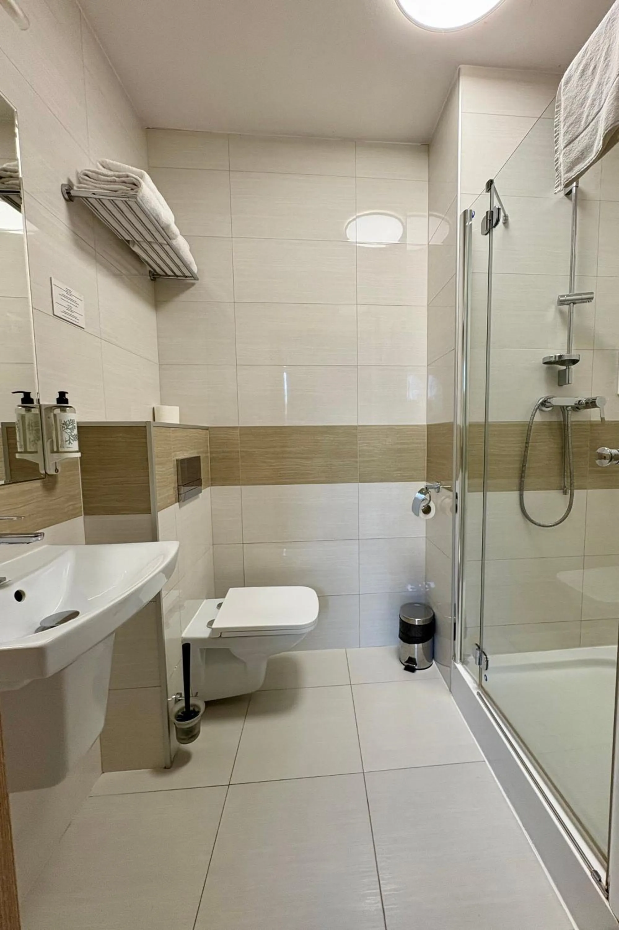 Shower in Poleczki Residence Apartments