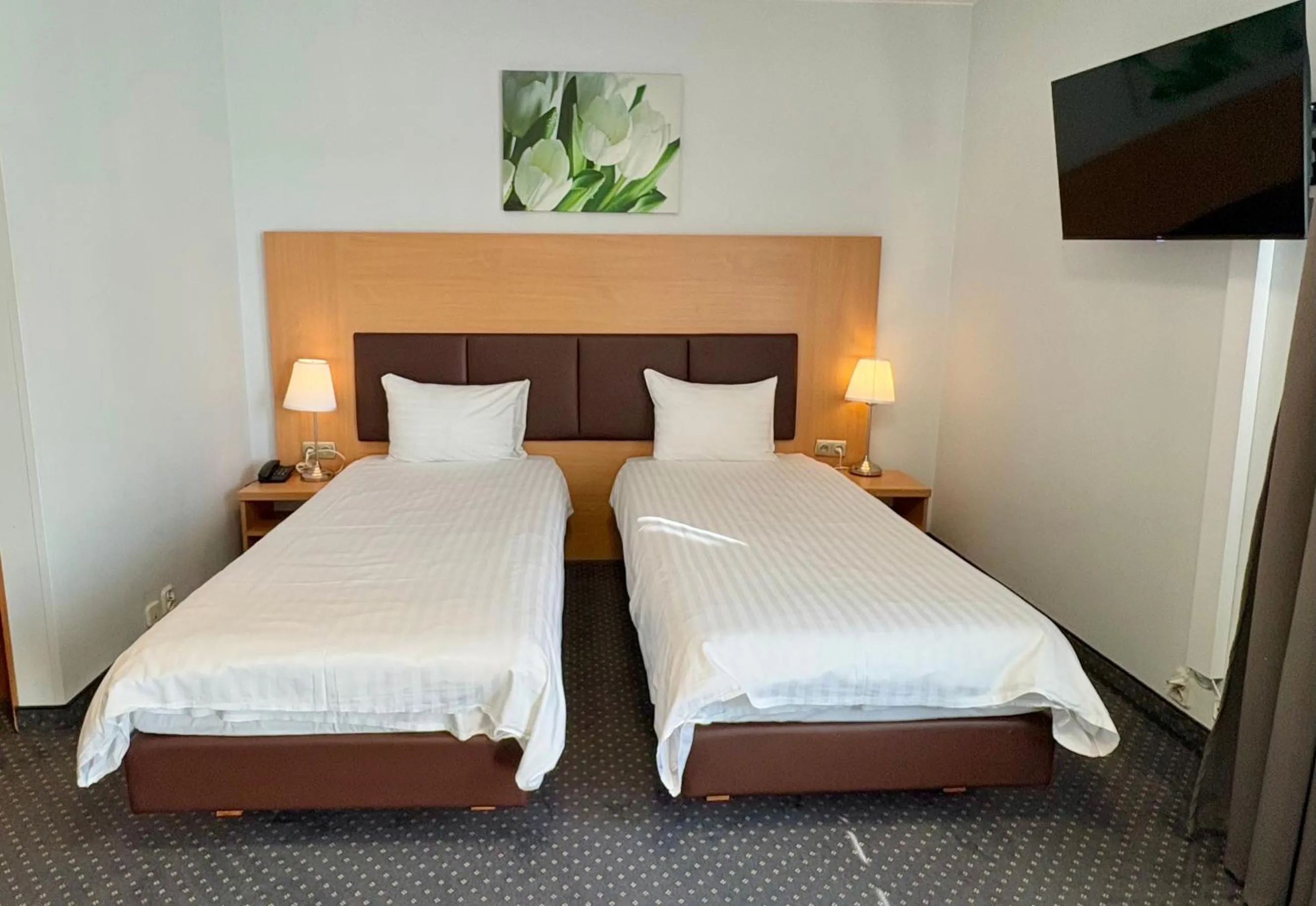 Bed in Poleczki Residence Apartments