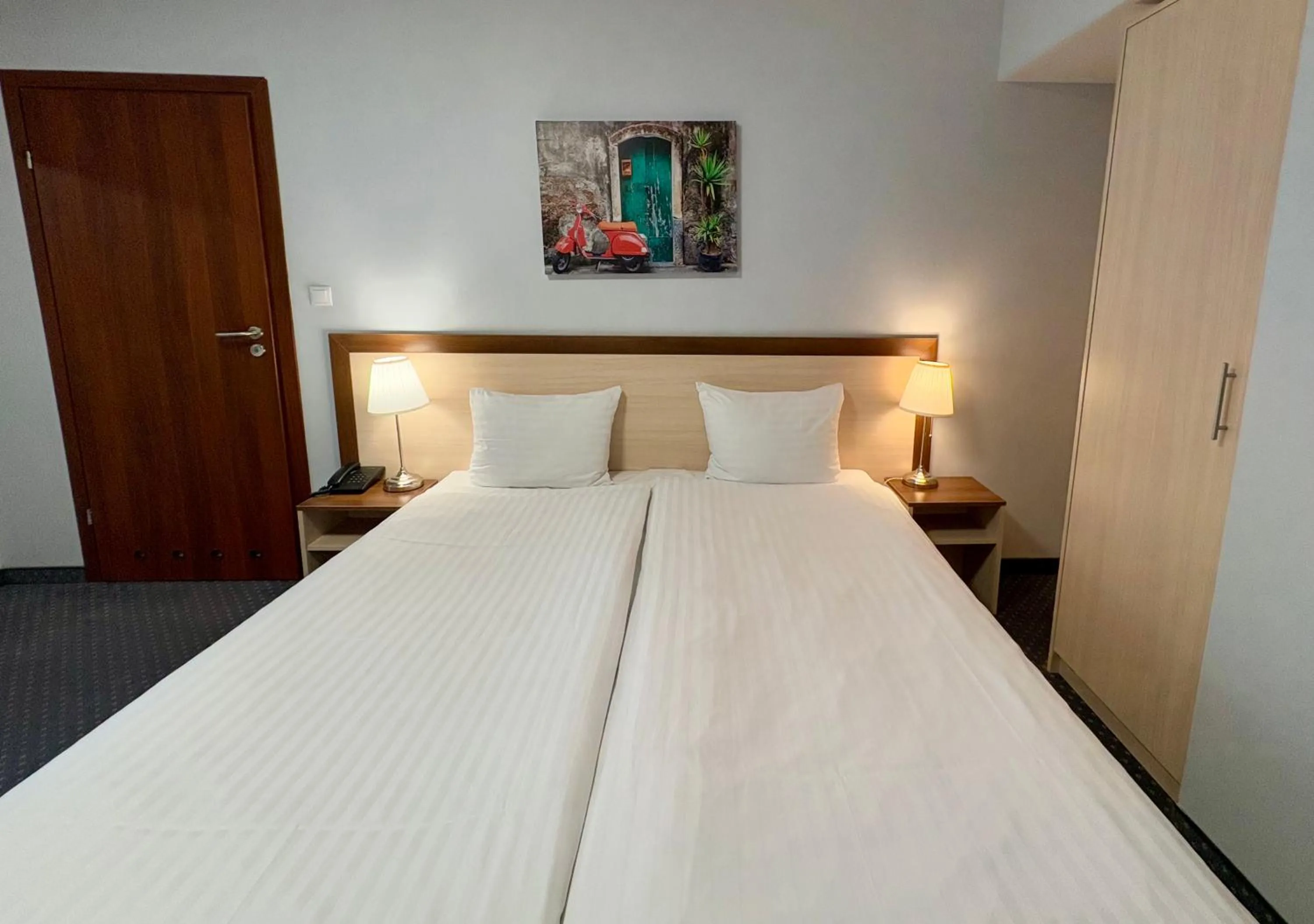 Bed in Poleczki Residence Apartments