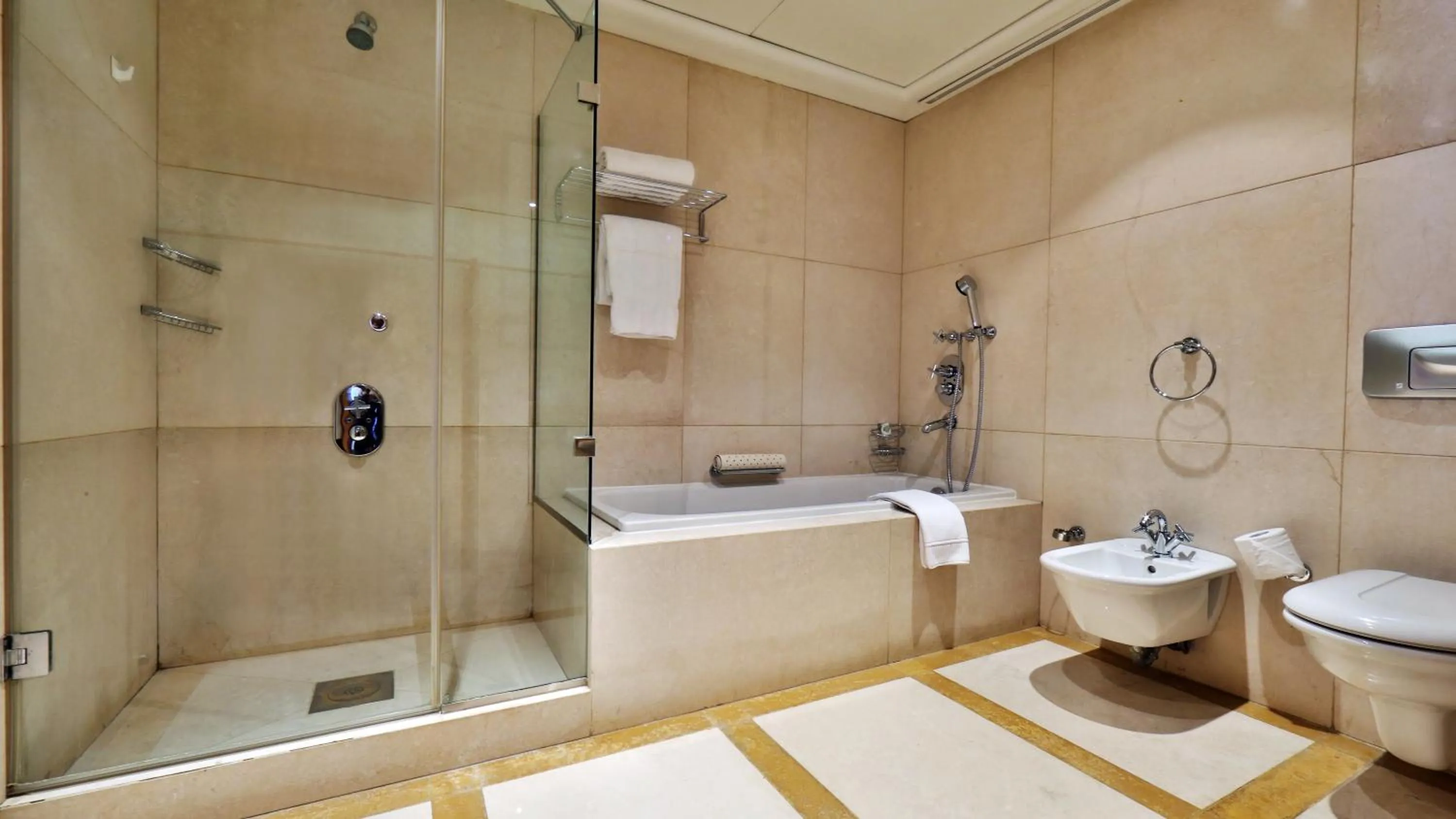 Bathroom in Crowne Plaza Beirut by IHG