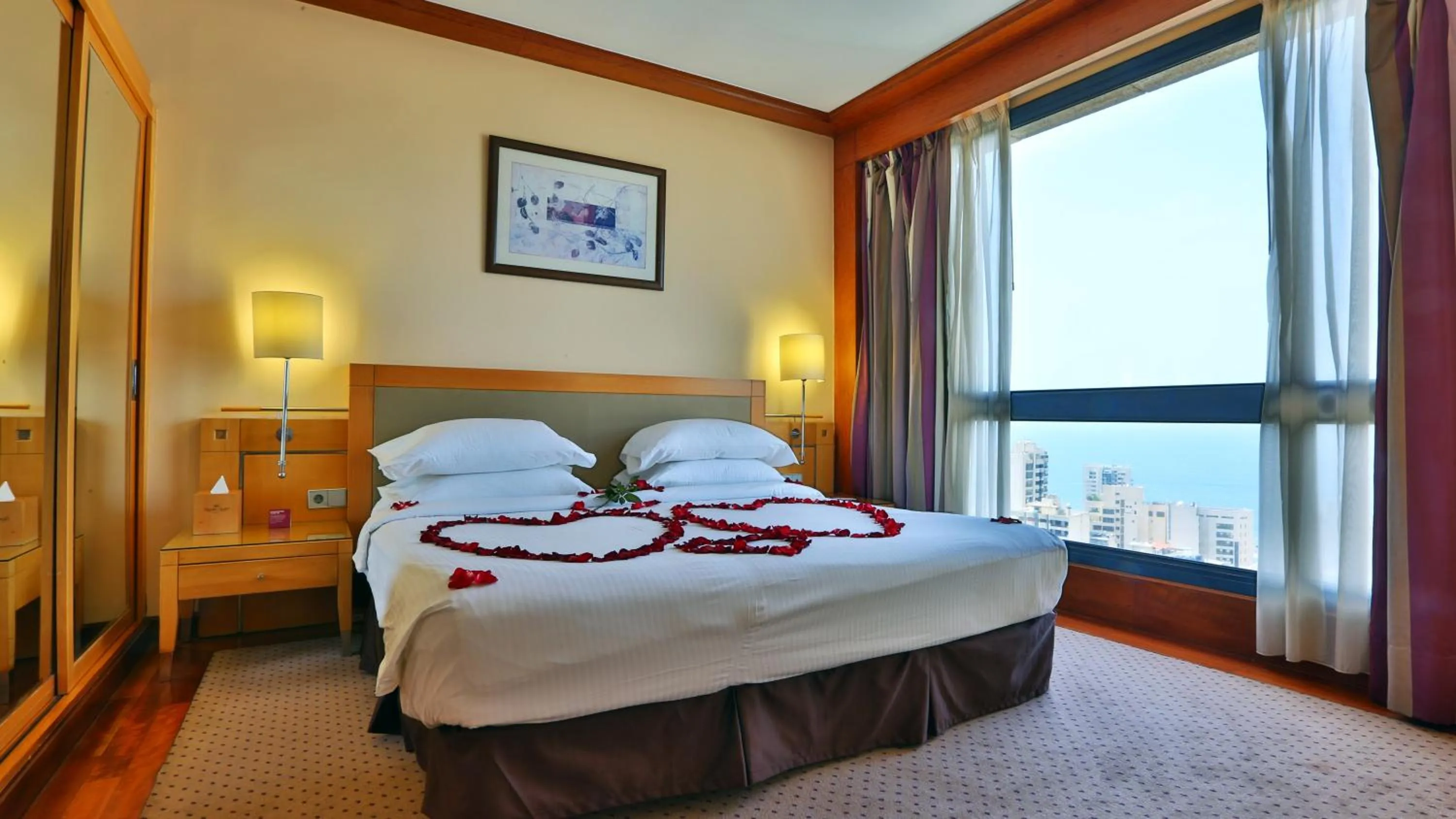 Photo of the whole room, Bed in Crowne Plaza Beirut by IHG