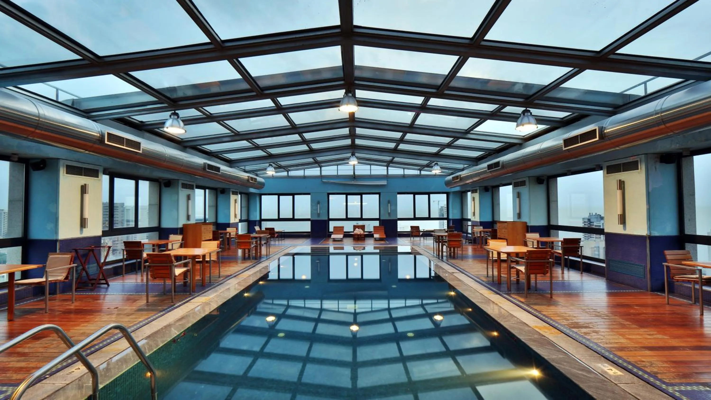 Swimming pool in Crowne Plaza Beirut by IHG