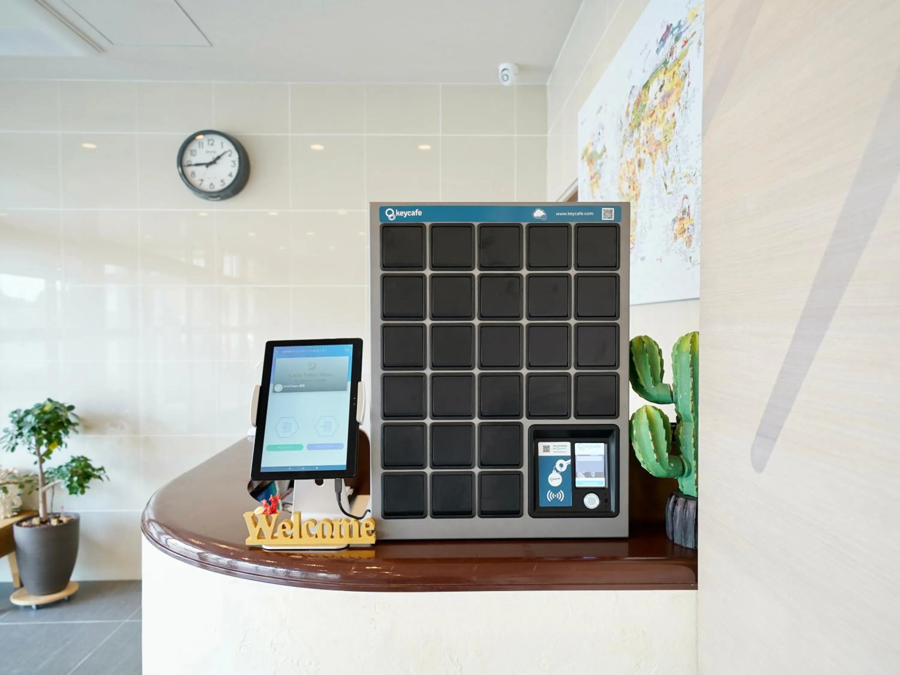 Lobby or reception in Coral Palace Onna by Sunset Avenue