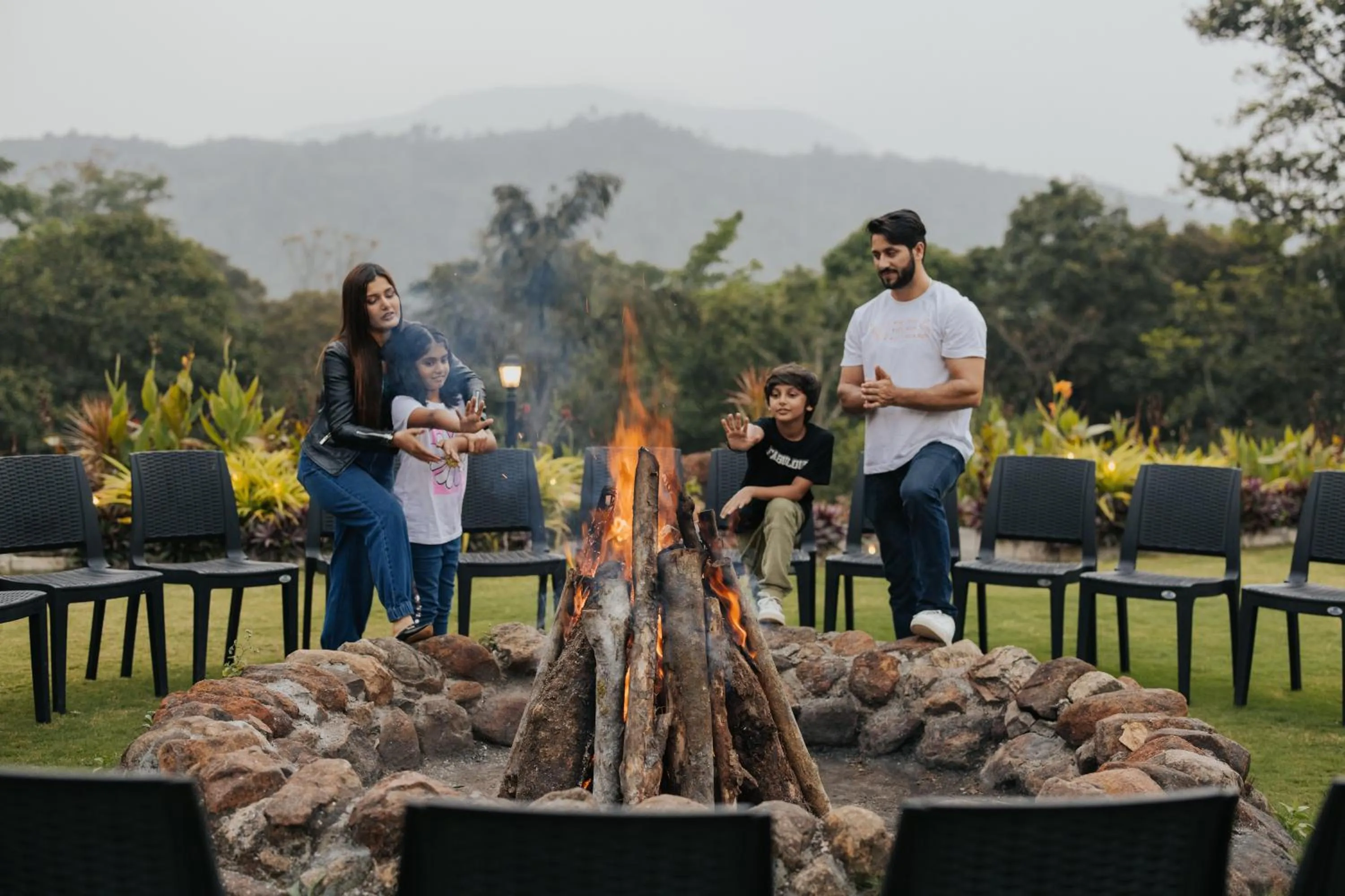 flat iron in Montrose Golf Resort and Spa - Coorg