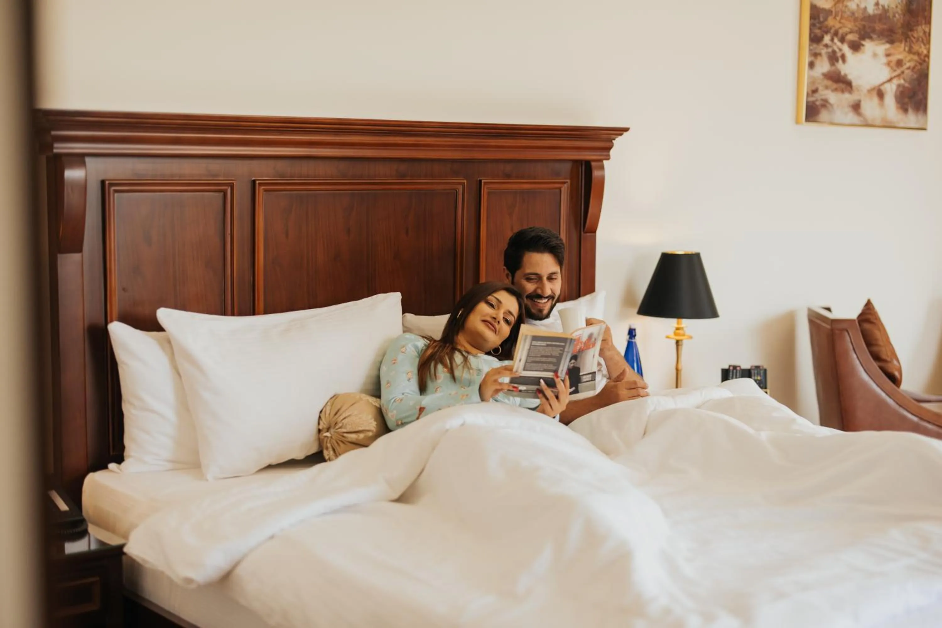 Bed in Montrose Golf Resort and Spa - Coorg