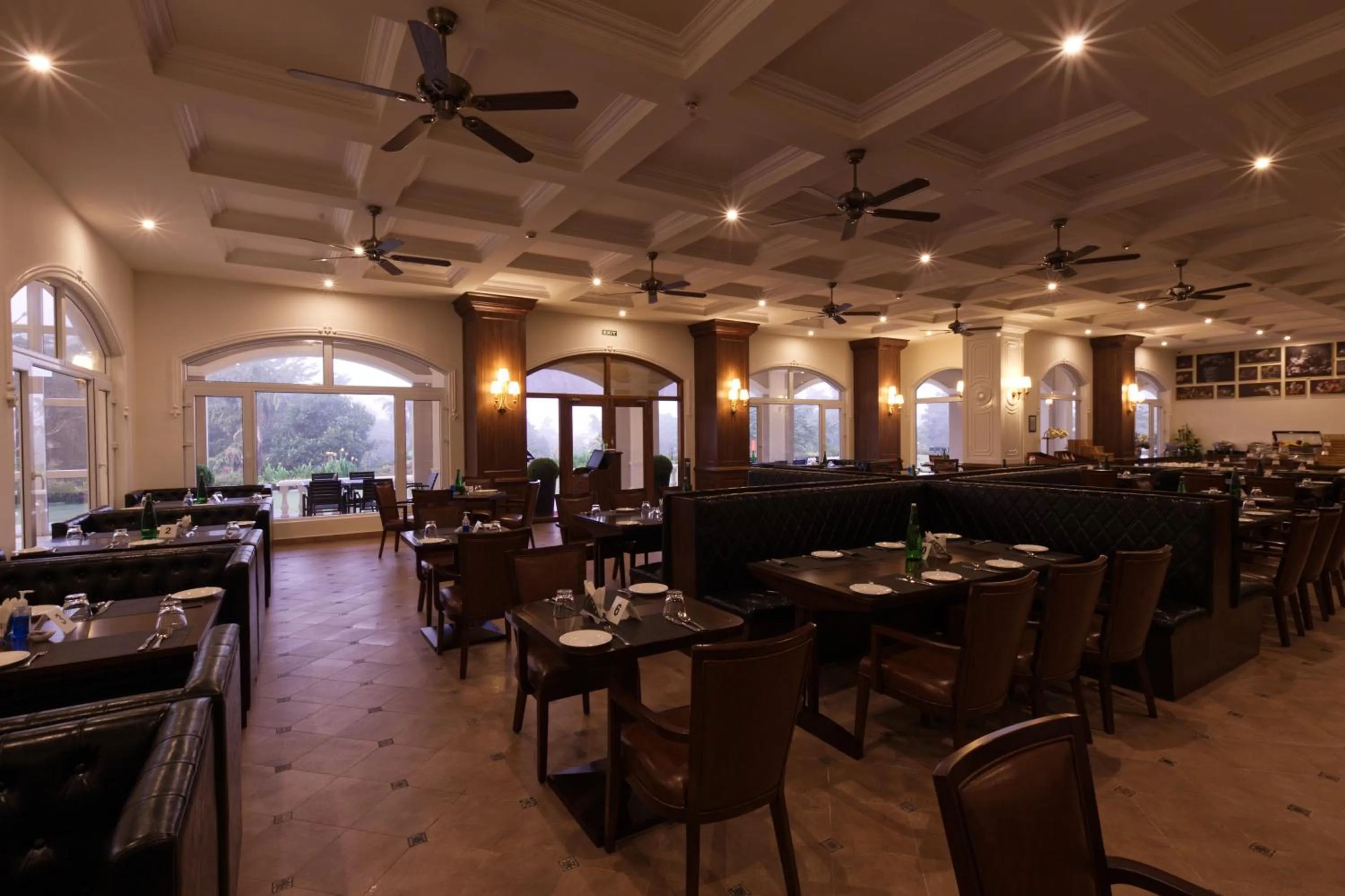 Dining area in Montrose Golf Resort and Spa - Coorg