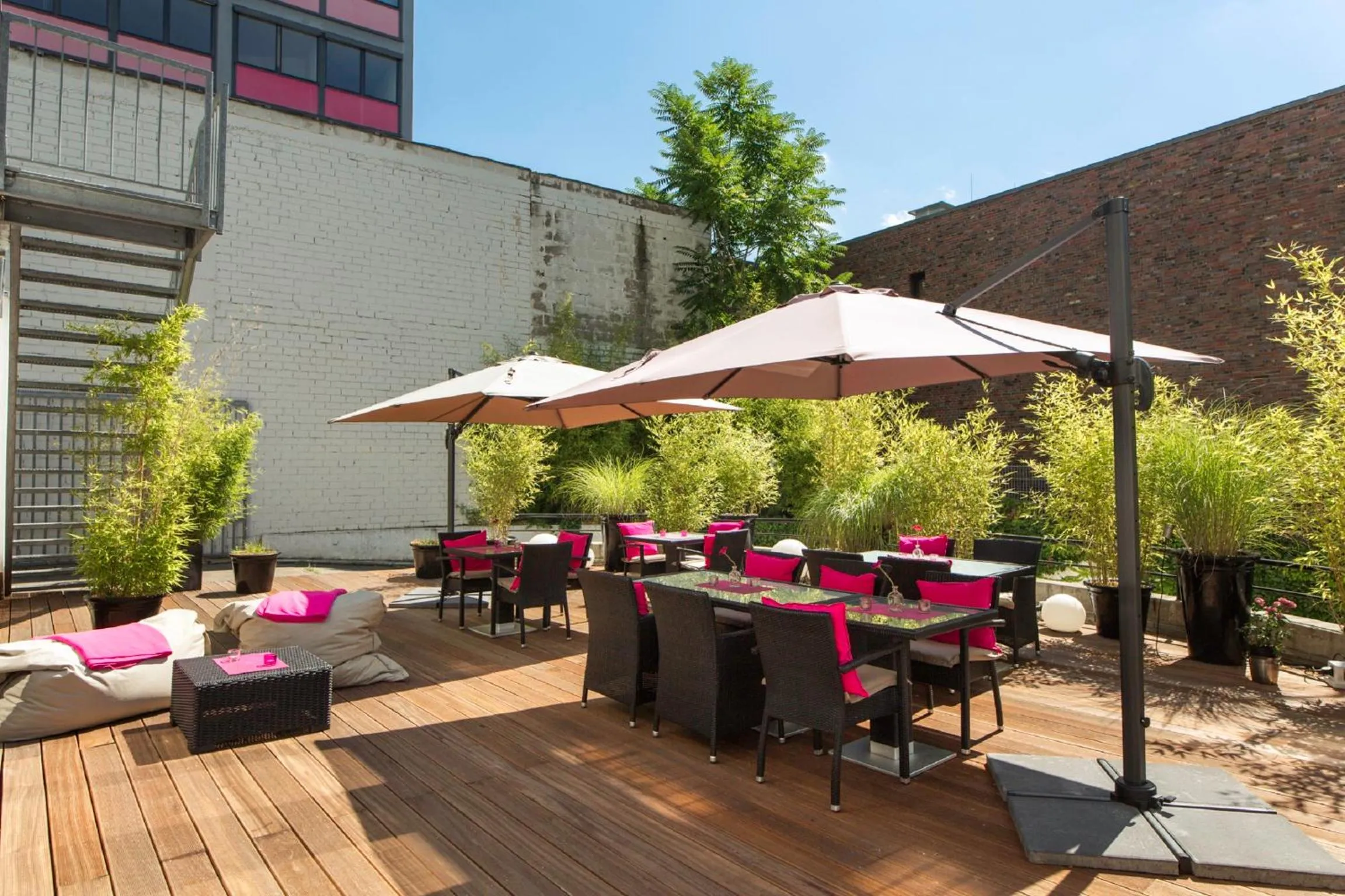 Balcony/Terrace in Pearl Design Hotel - Frankfurt City