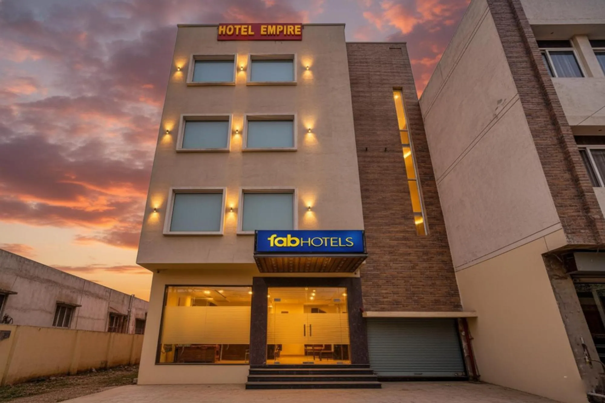 Property building in FabHotel Prime Empire