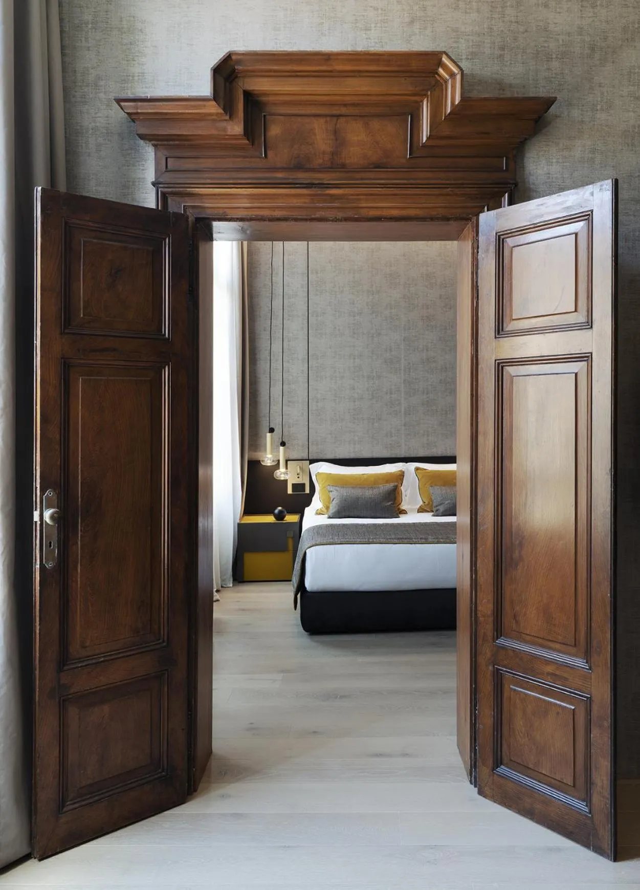 Bed in Palazzo Pianca