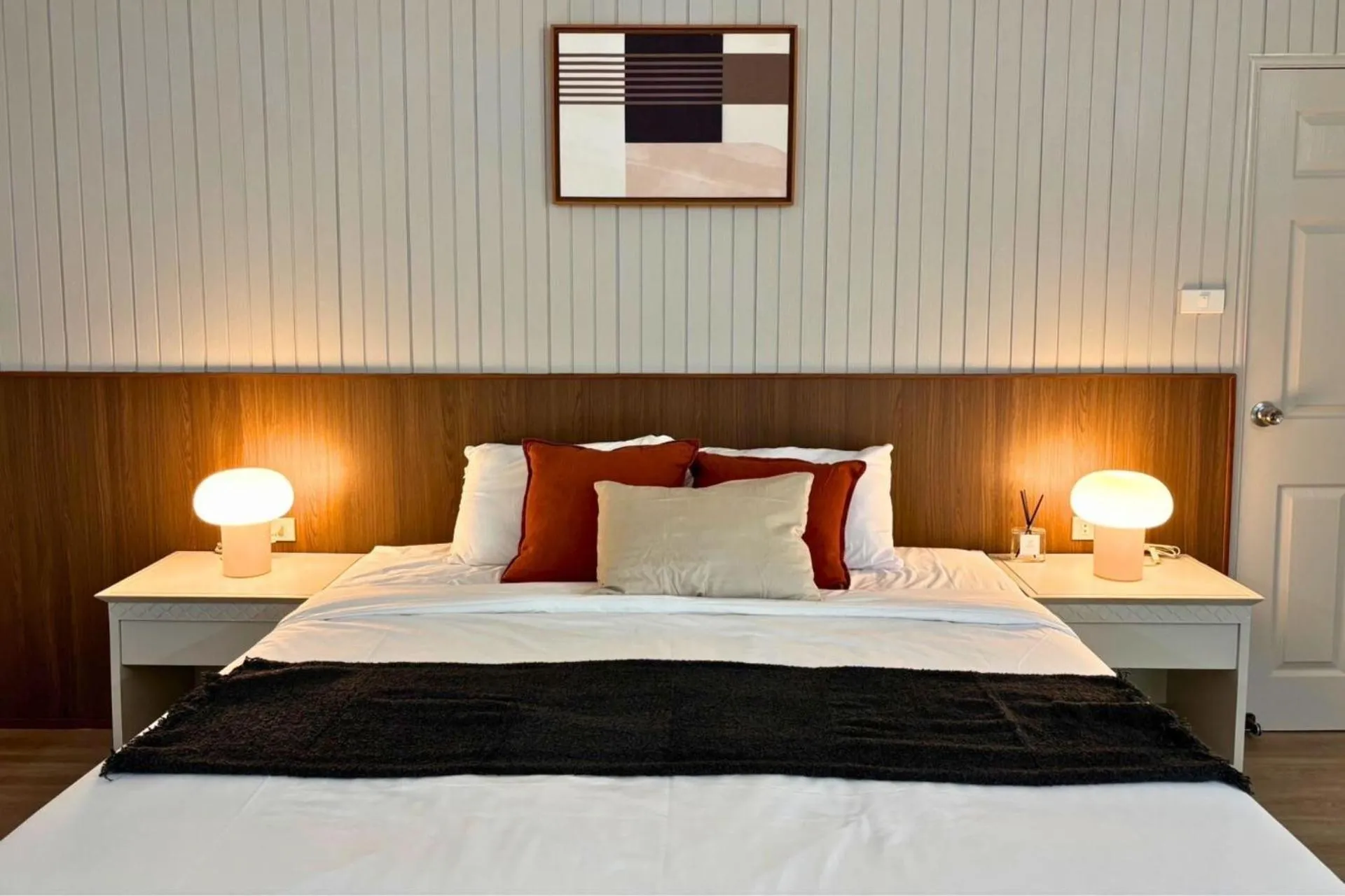 Bed in Seastar Hotel and Service Apartment