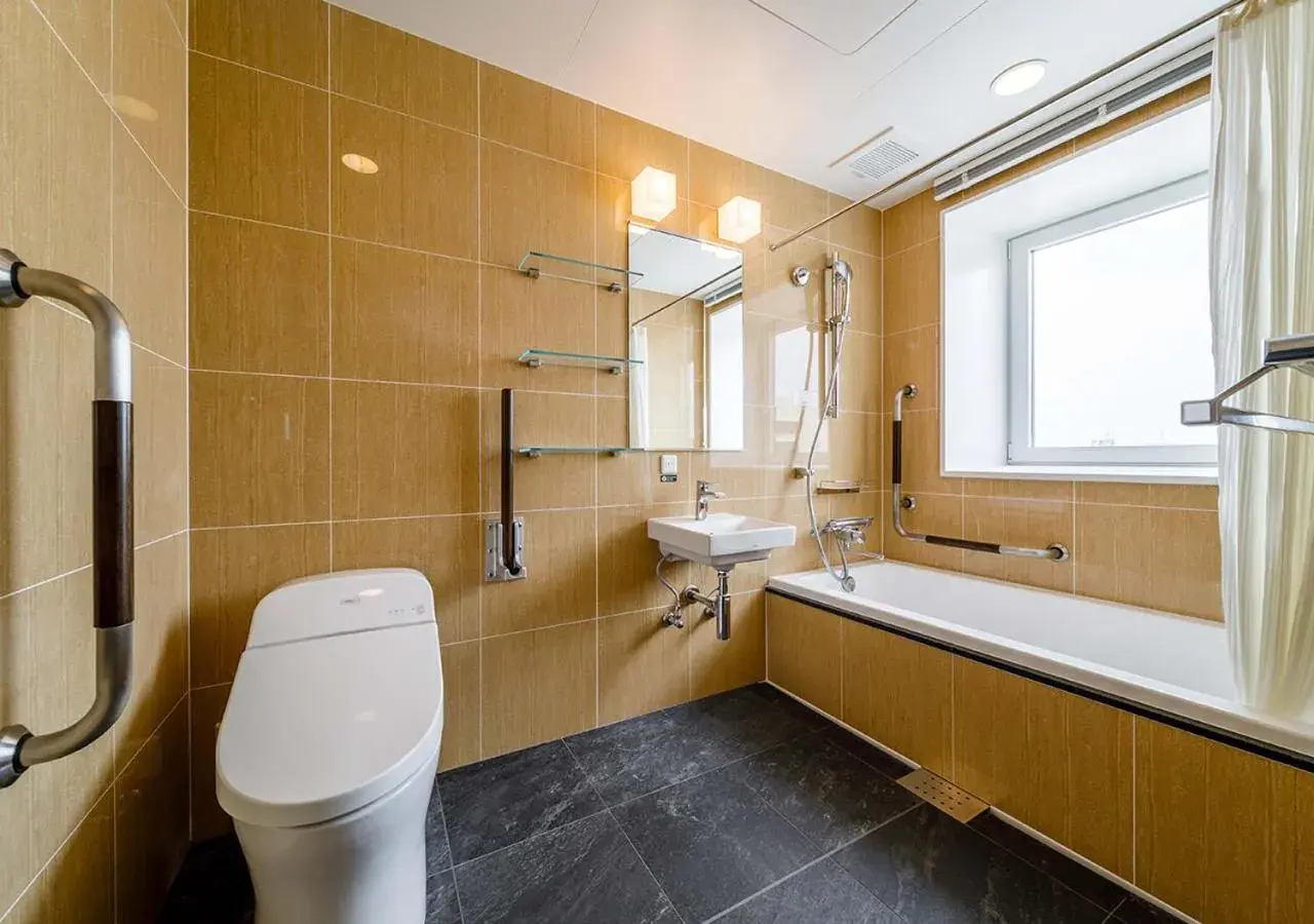 Deluxe Twin Room in APA Hotel Hakata Ekimae 2Chome Deluxe Twin Room in APA Hotel Hakata Ekimae 2Chome