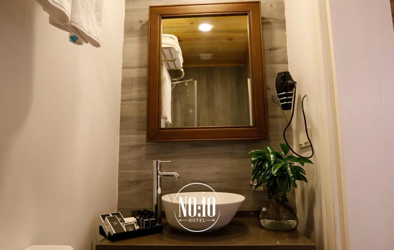 Shower in No 10 Hotel