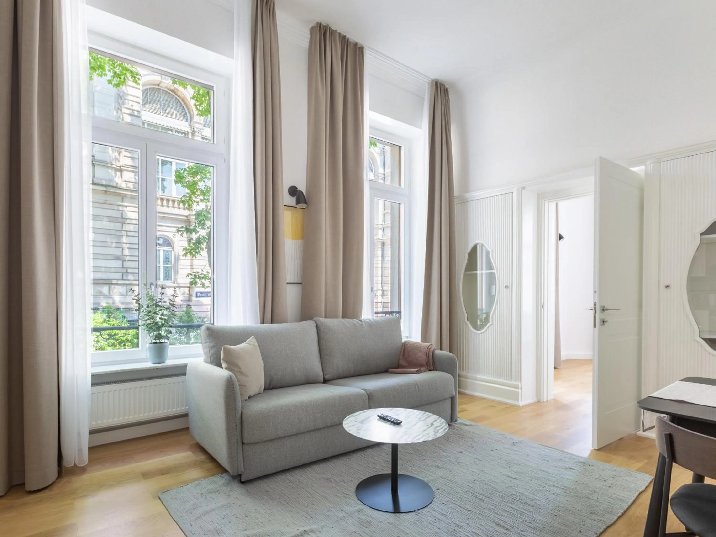 Living room in Limehome Baden-Baden Bäderstraße