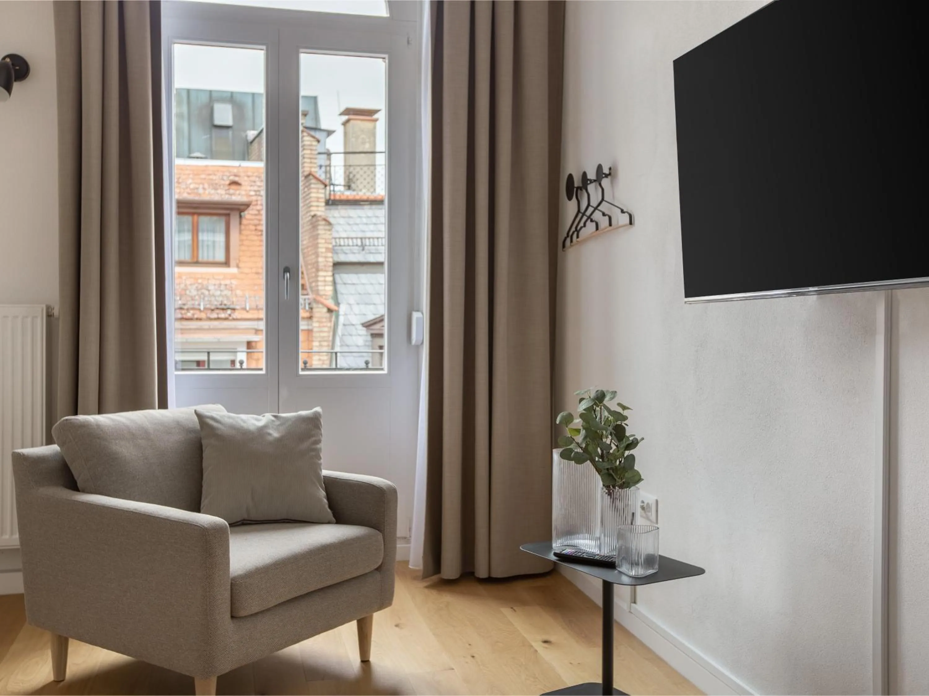 Living room in Limehome Baden-Baden Bäderstraße