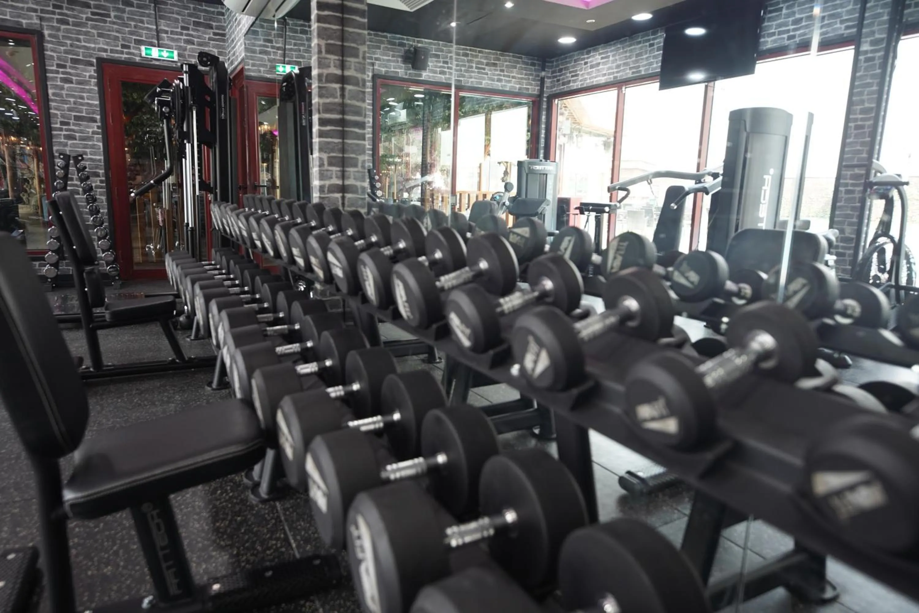 Fitness centre/facilities in Villaggio Hotel Abu Dhabi