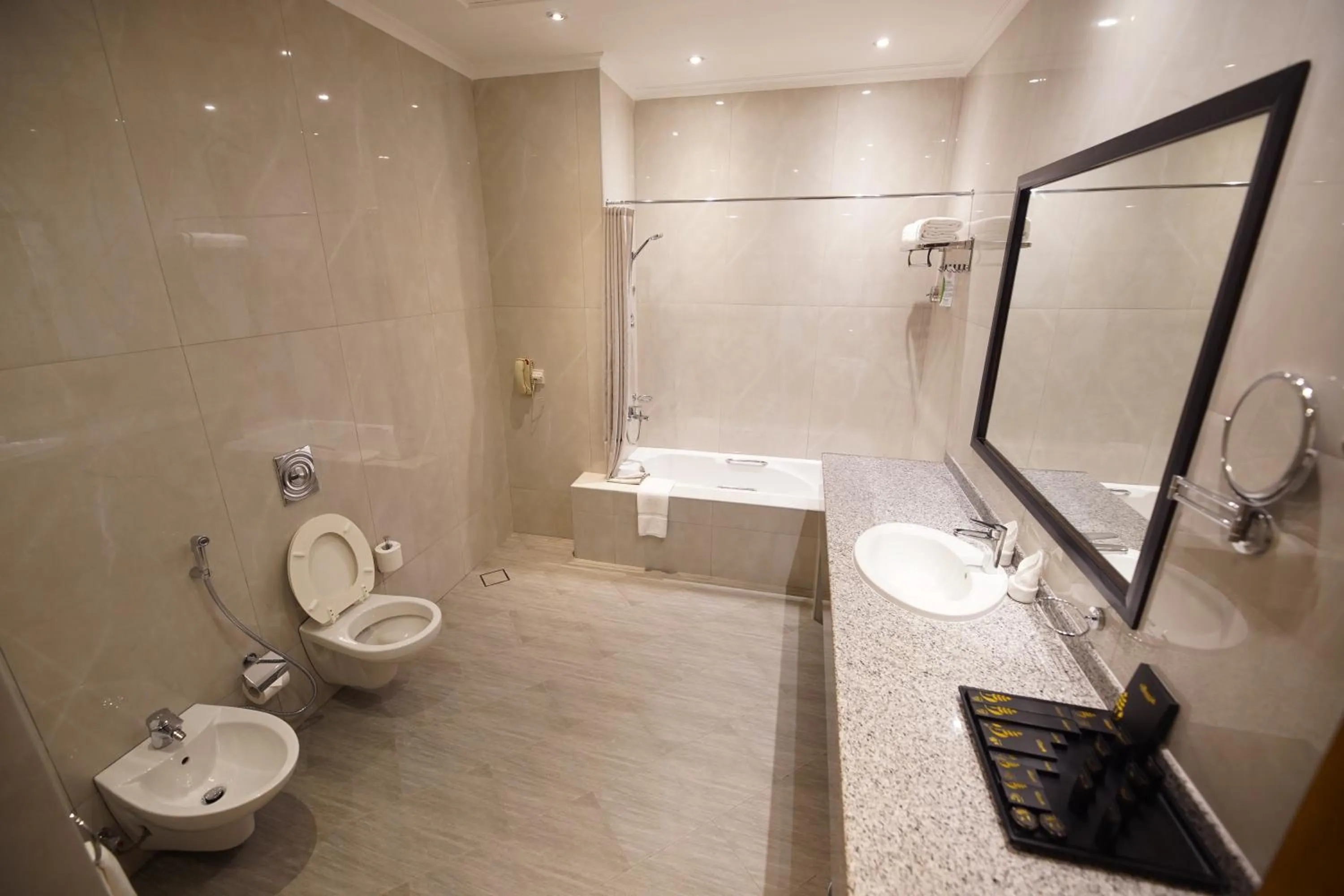 Toilet in Villaggio Hotel Abu Dhabi