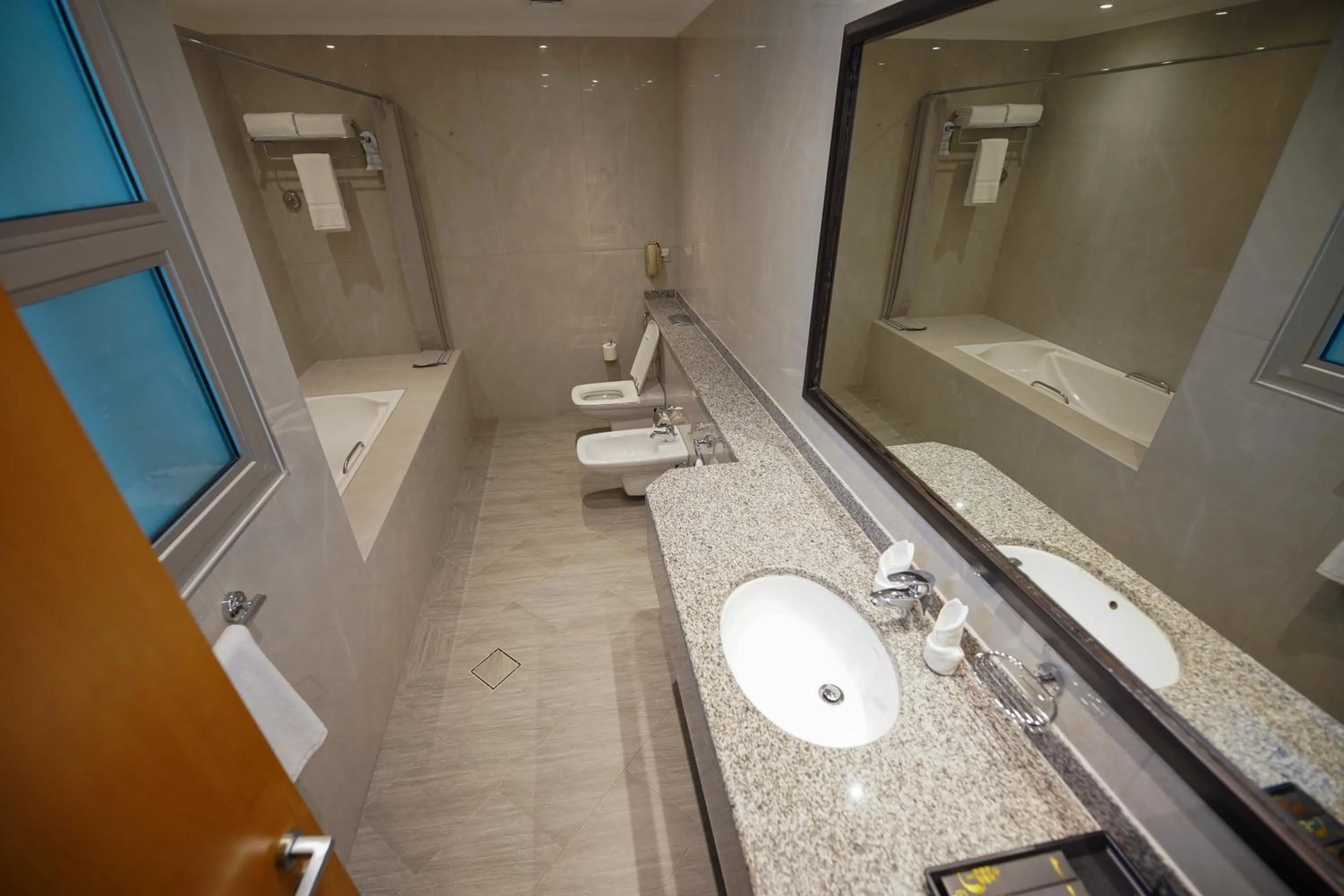 Toilet in Villaggio Hotel Abu Dhabi