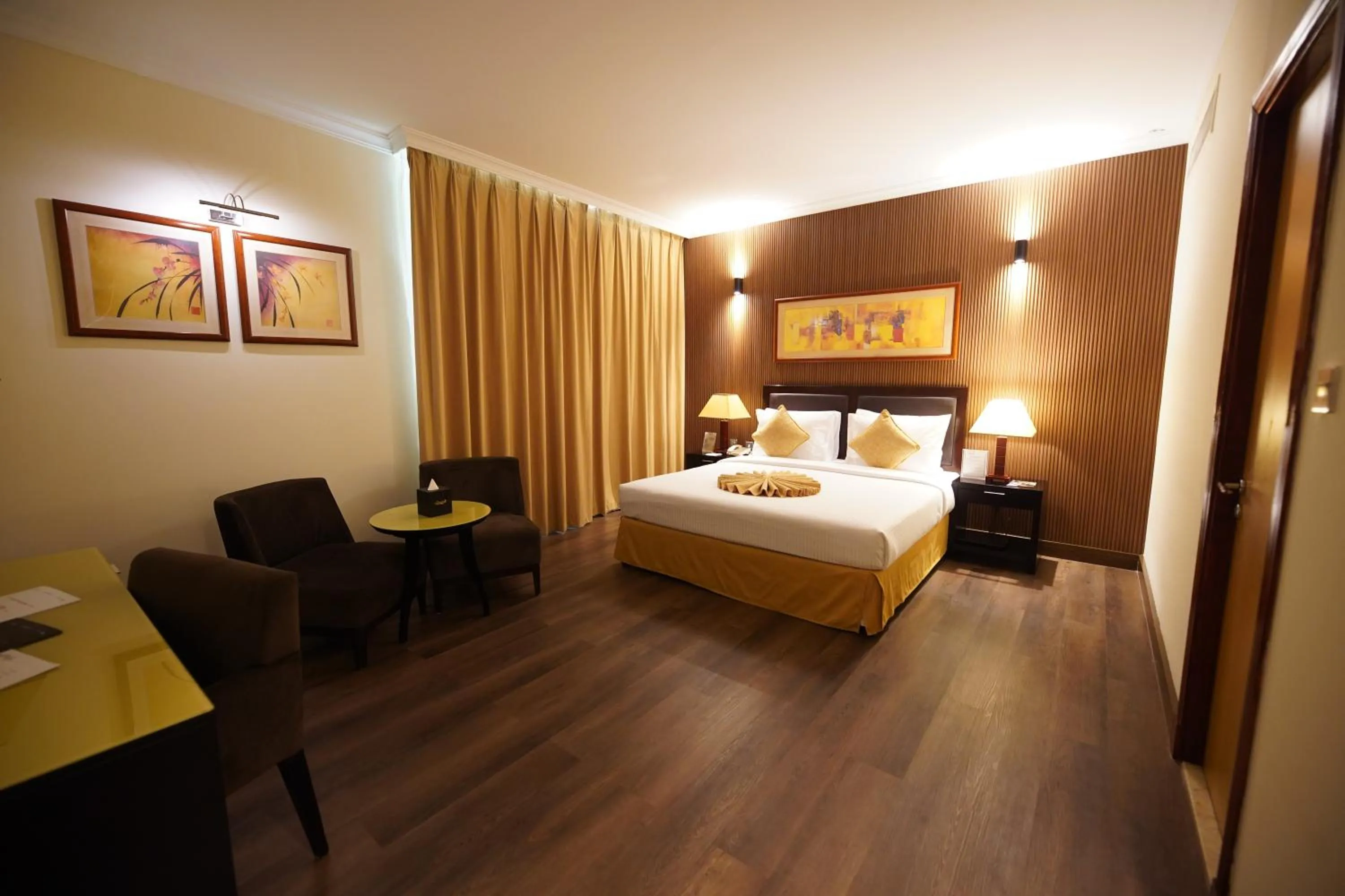 Bed in Villaggio Hotel Abu Dhabi