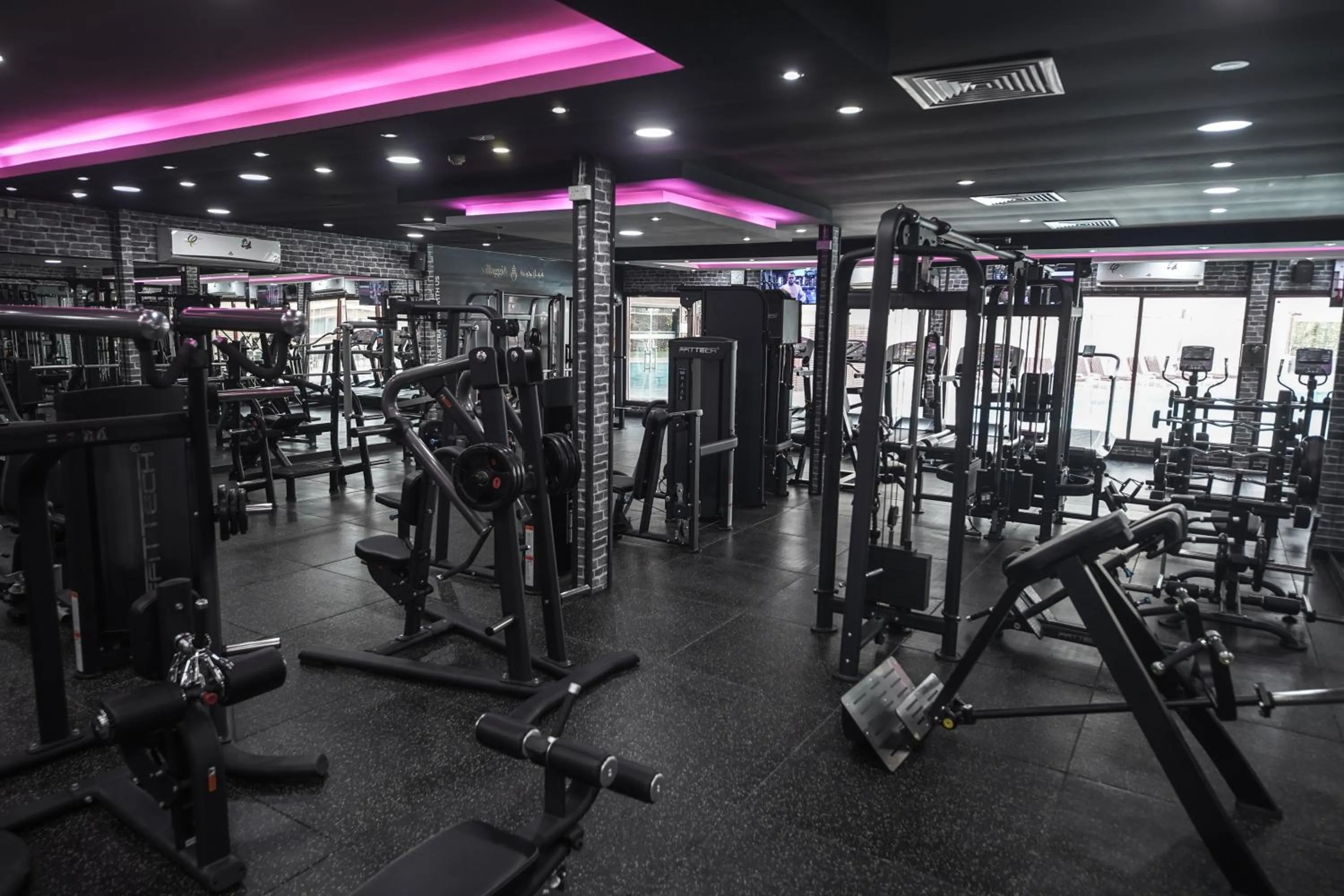 Fitness centre/facilities in Villaggio Hotel Abu Dhabi