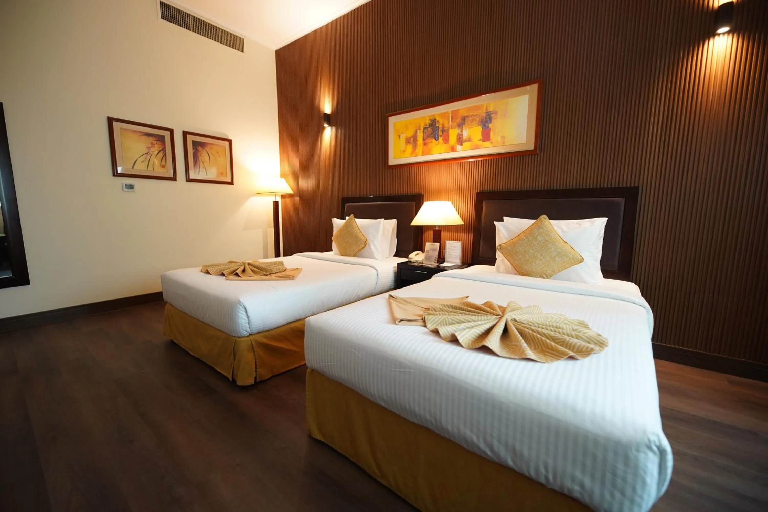 Bed in Villaggio Hotel Abu Dhabi