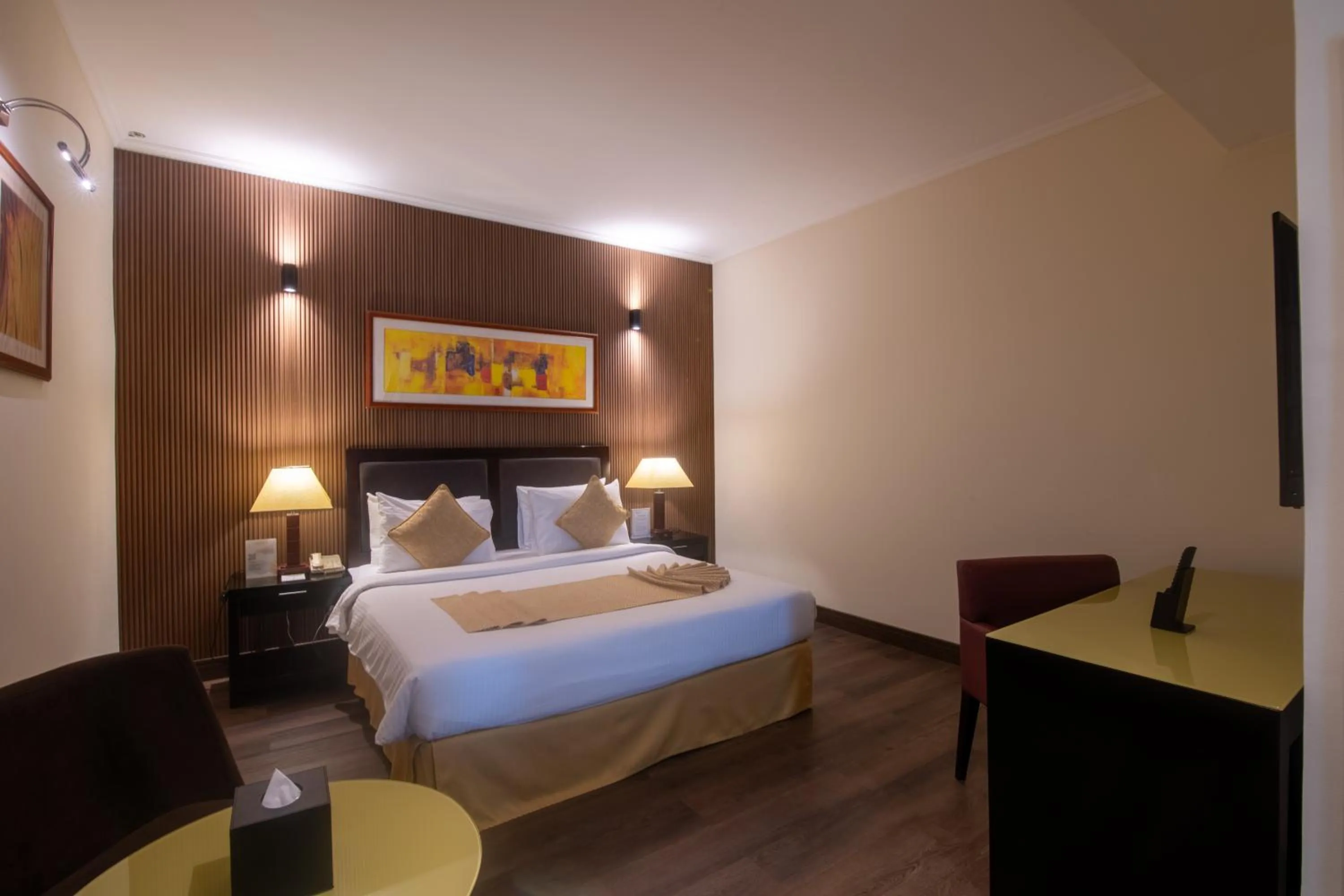 Bed in Villaggio Hotel Abu Dhabi