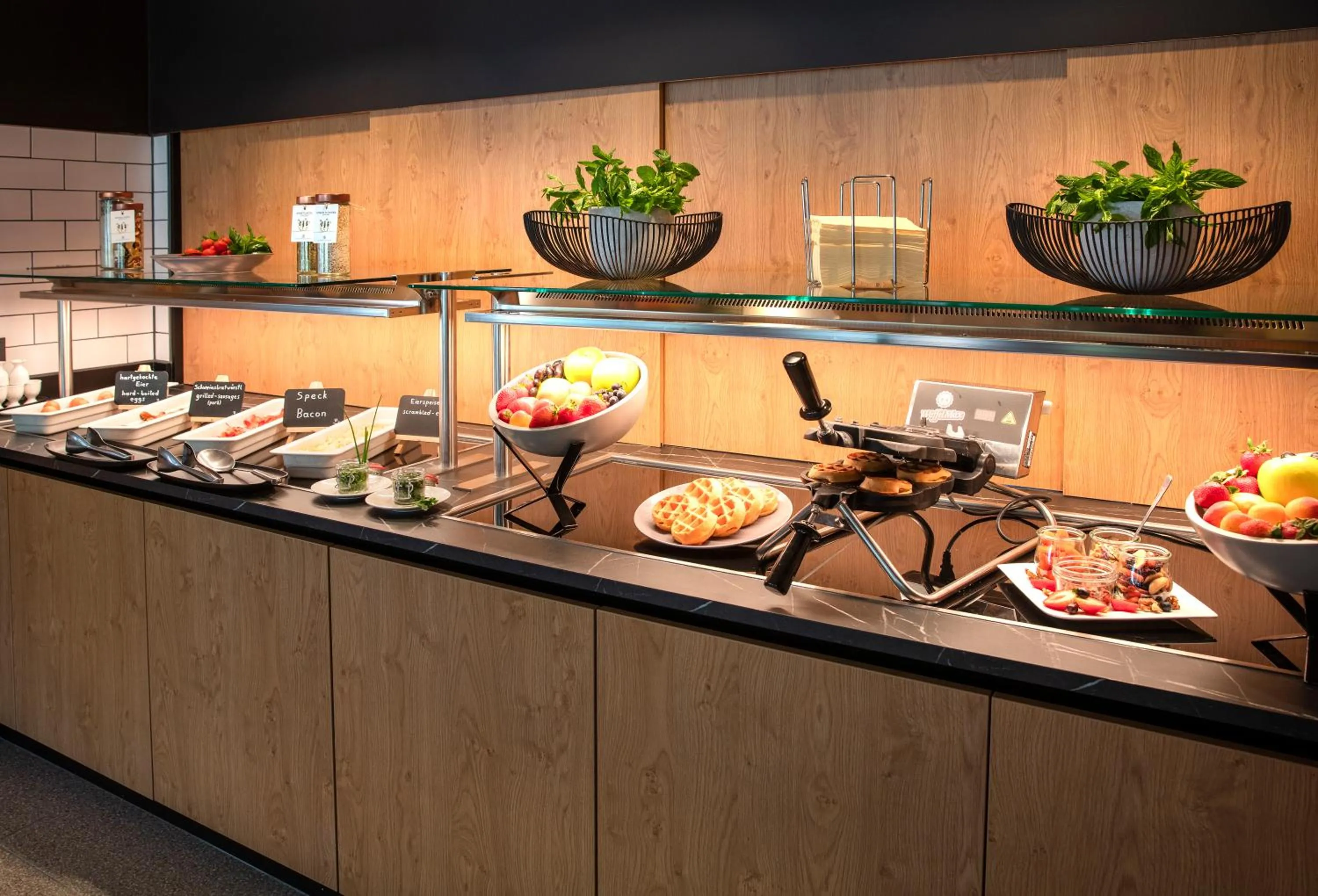 Buffet breakfast in JUFA Hotel Salzburg