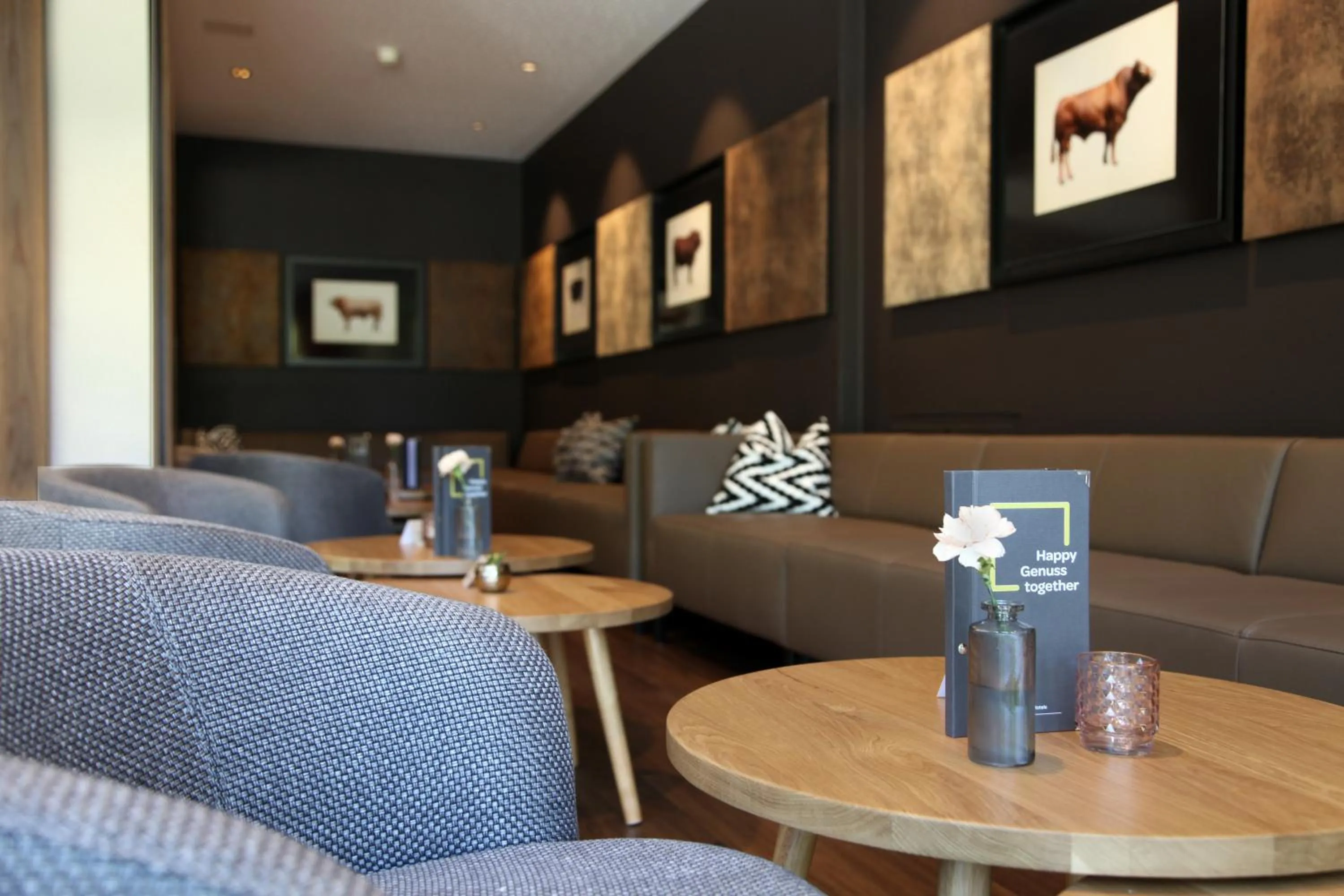 Lounge or bar in JUFA Hotel Salzburg