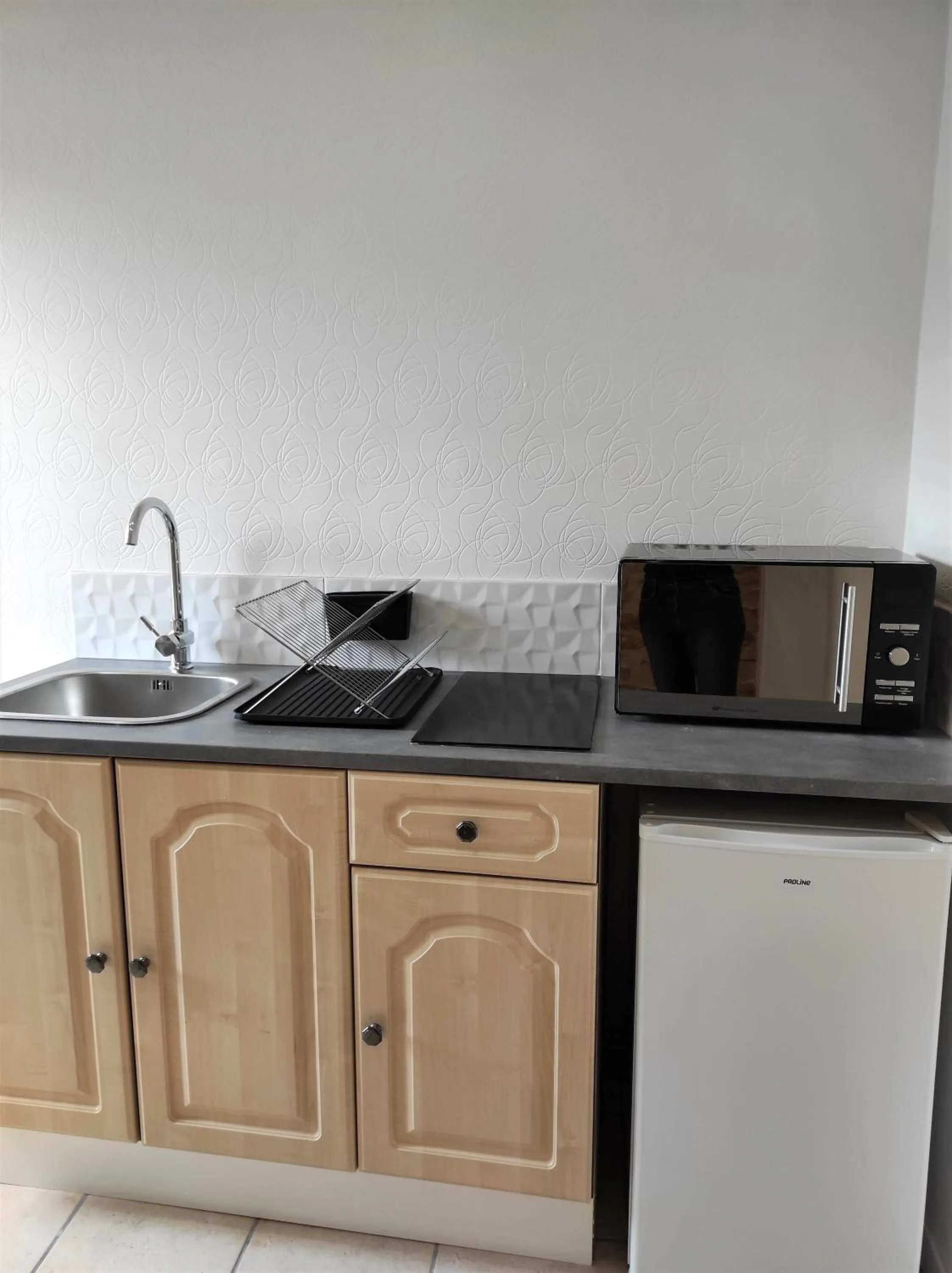 kitchen in Appartement Bagnols - Les Meublés des Pierres Dorées