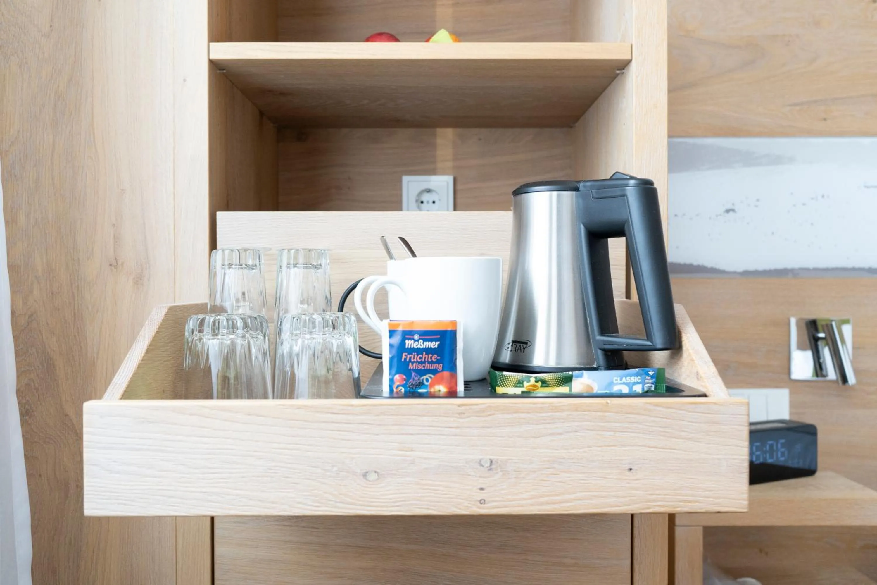 Coffee/tea facilities in Villa Benz Hotel garni