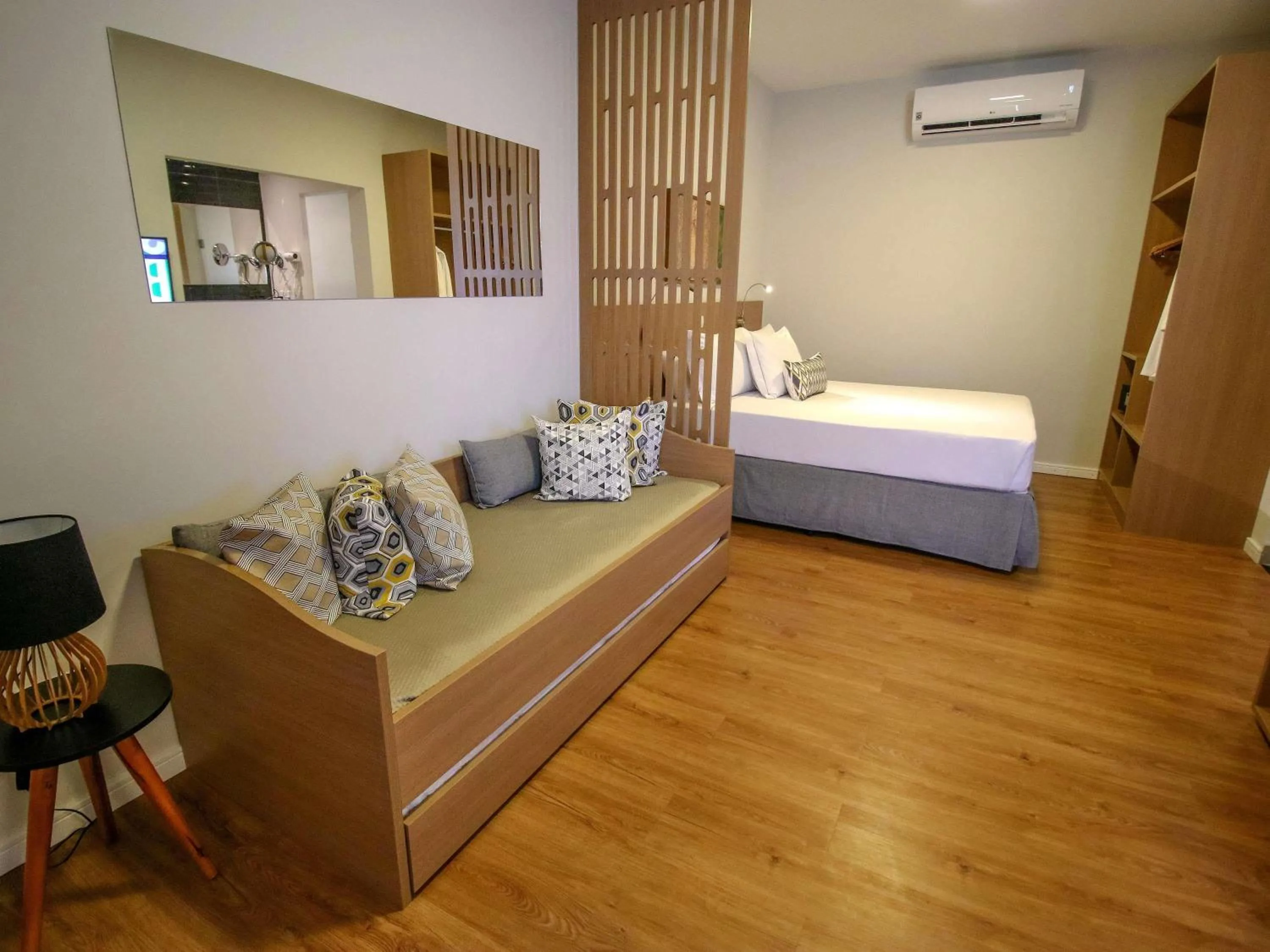 Bedroom, Bed in ibis Styles Bonito