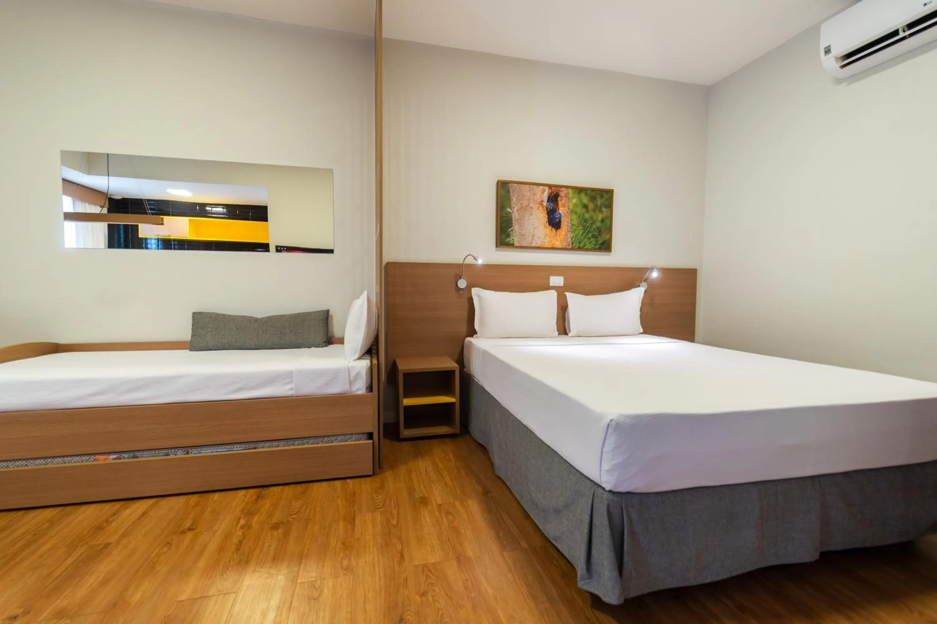 Bedroom, Bed in ibis Styles Bonito