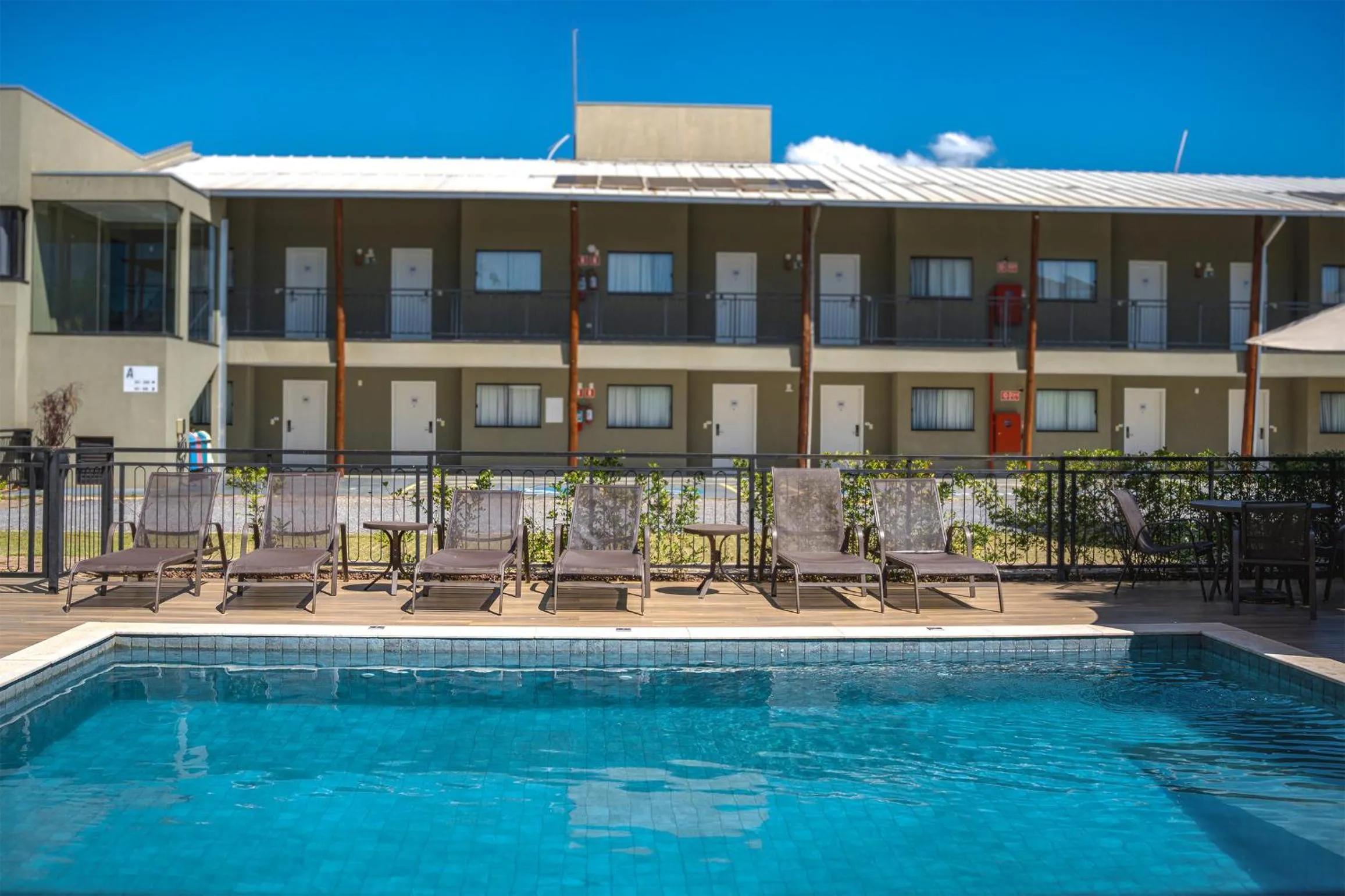 Swimming pool in ibis Styles Bonito