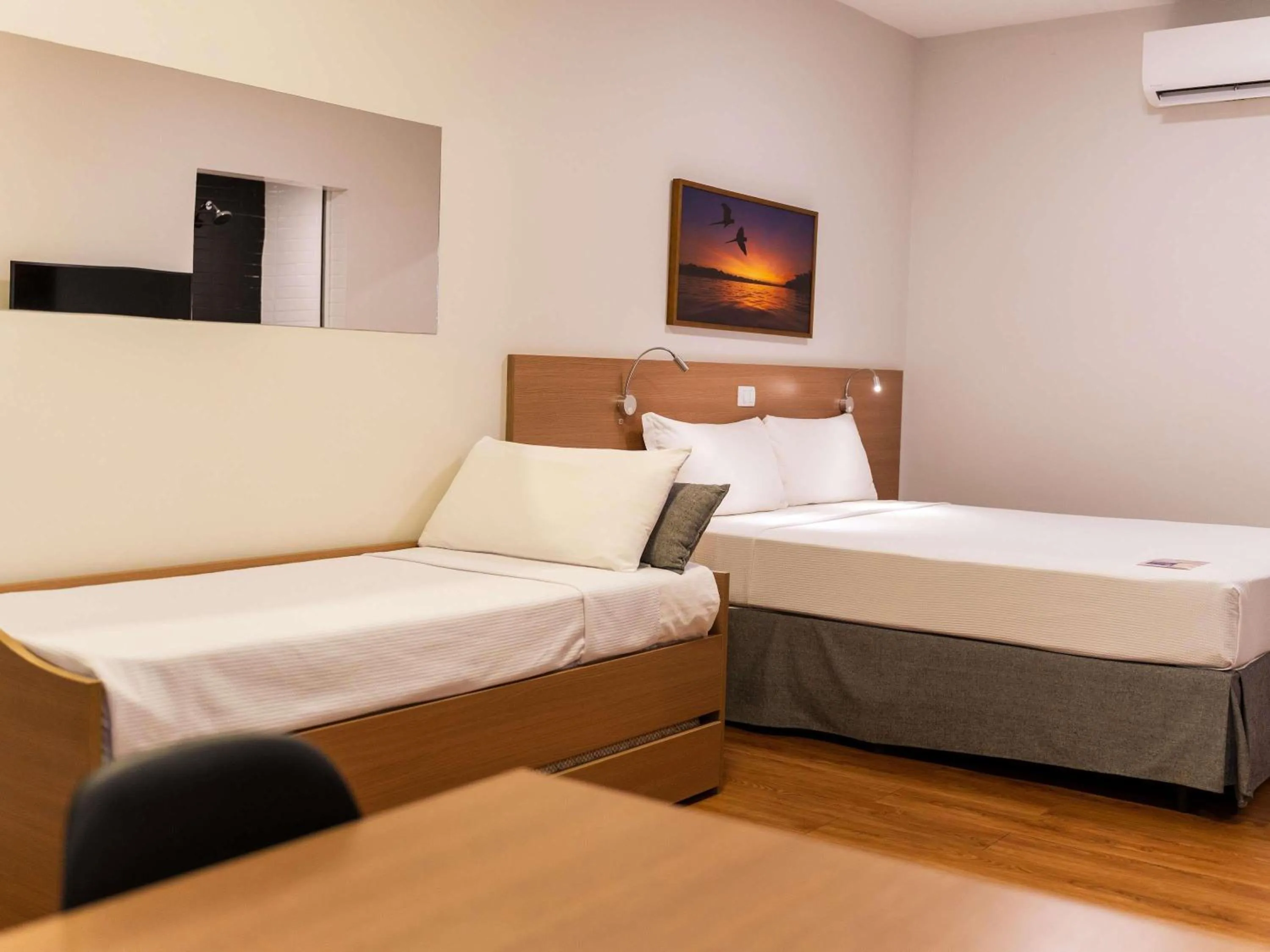 Bedroom, Bed in ibis Styles Bonito