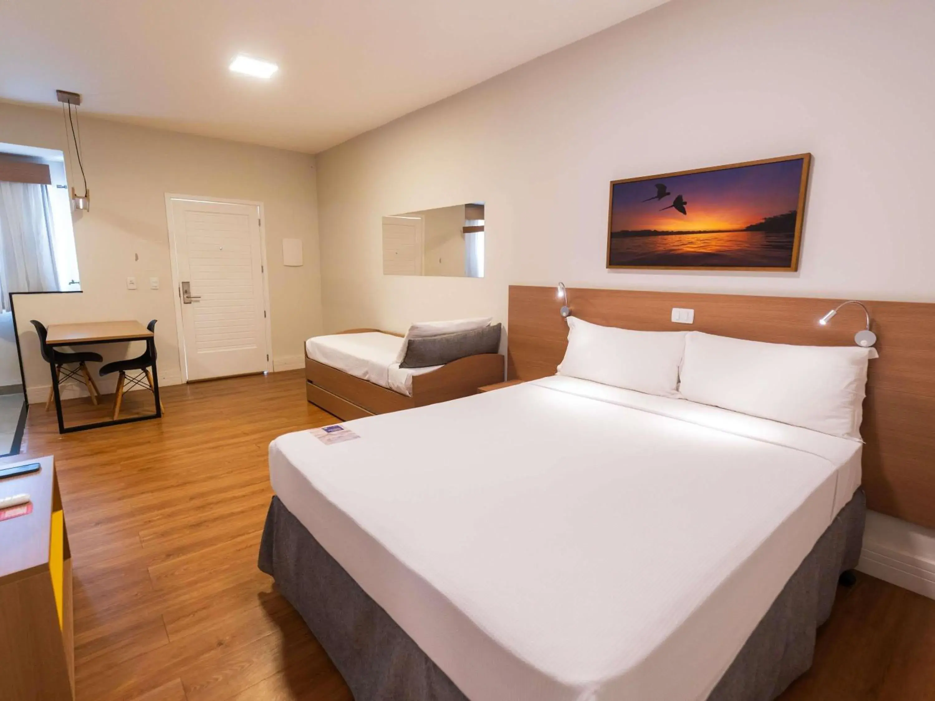 Room Adapted For Adapted,with One Double Bed and One Trundle Bed. in ibis Styles Bonito Room Adapted For Adapted,with One Double Bed and One Trundle Bed. in ibis Styles Bonito