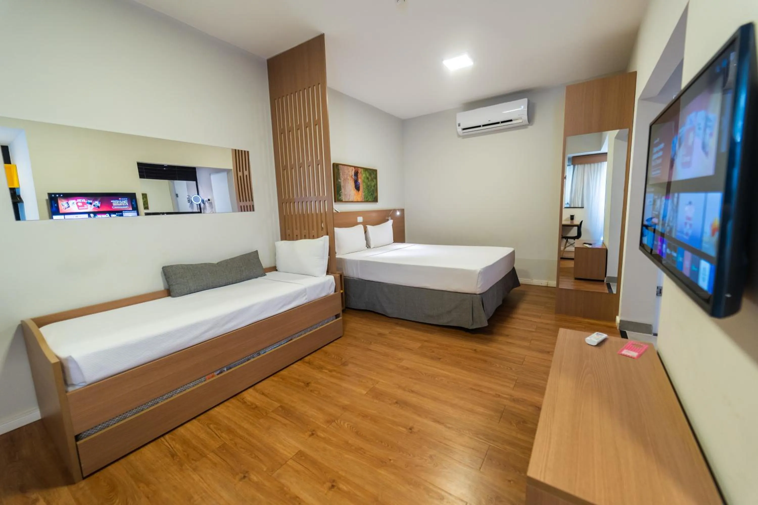 Bedroom, Bed in ibis Styles Bonito