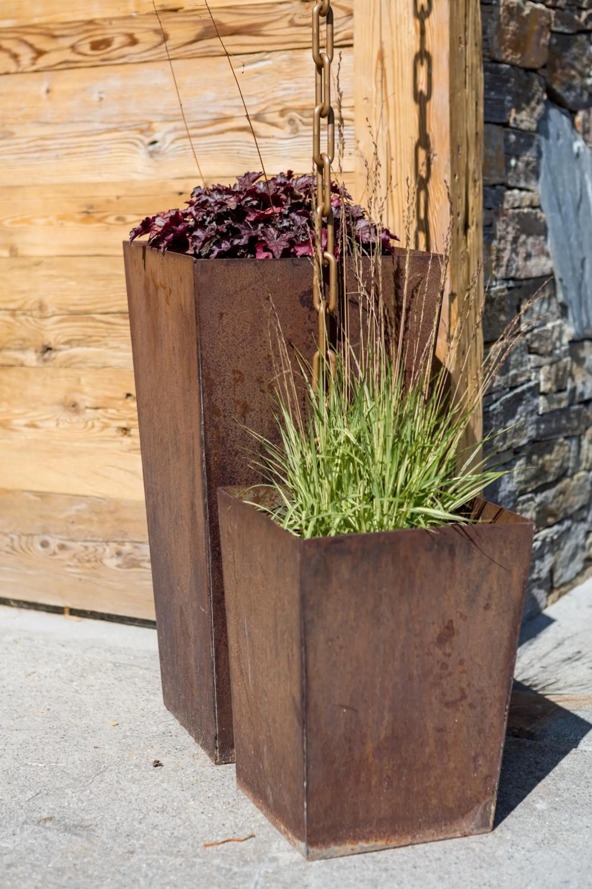 Balcony/Terrace in Hotel Des Alpes