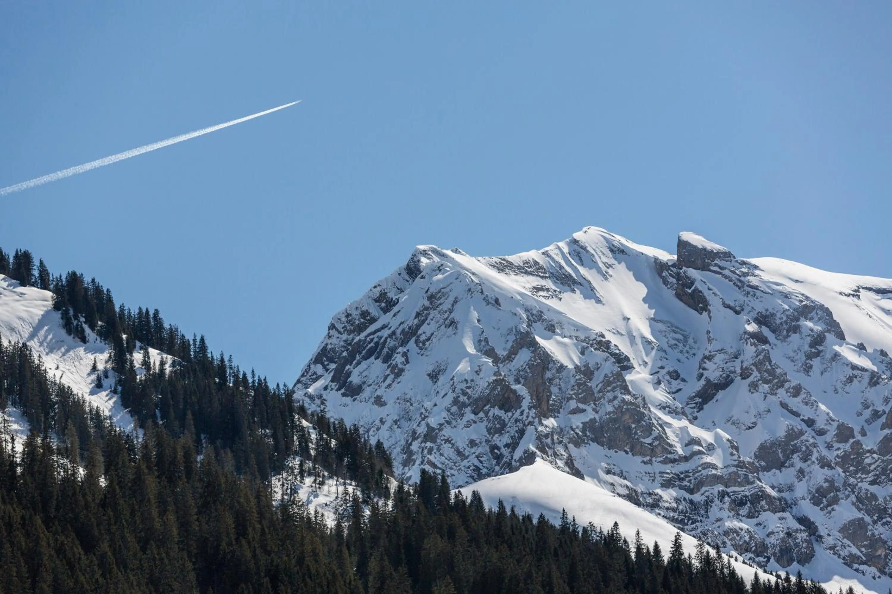 Mountain view in Hotel Des Alpes