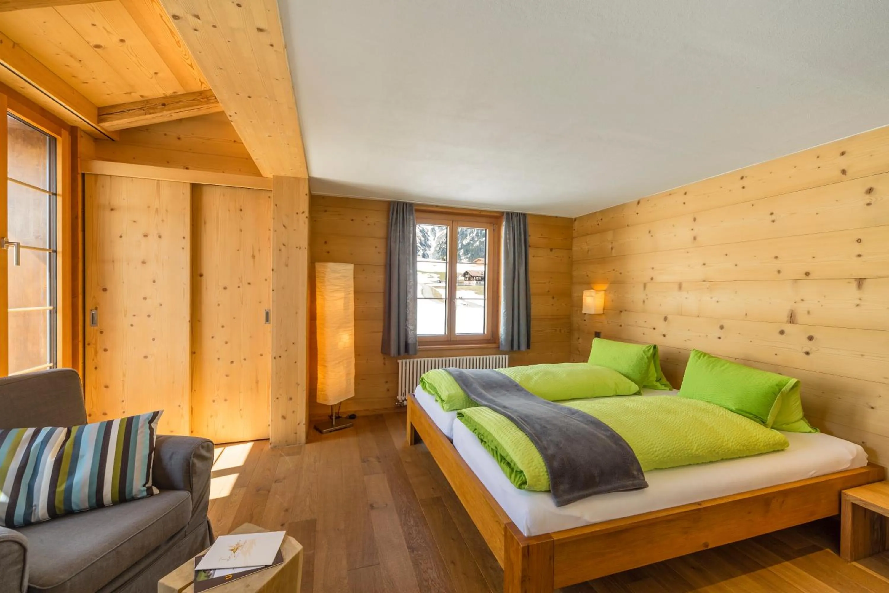 Bedroom, Bed in Hotel Des Alpes